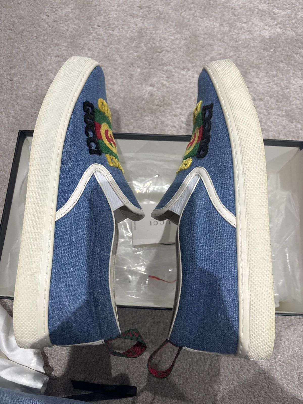 Gucci Gucci Dublin blue men’s shoes Size US 10 / EU 43 - 3 Thumbnail