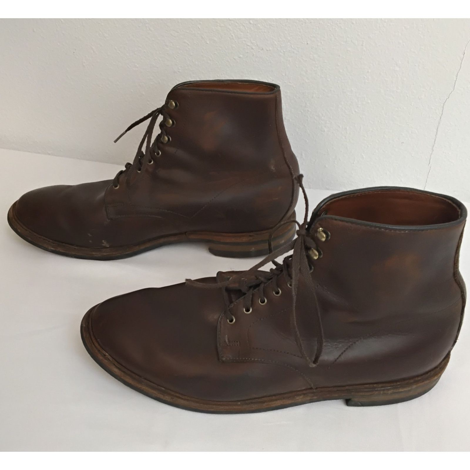 Allen Edmonds Allen Edmonds Higgins Mill Boot Men's 11.5 Brown Leather Size US 11.5 / EU 44-45 - 4 Thumbnail