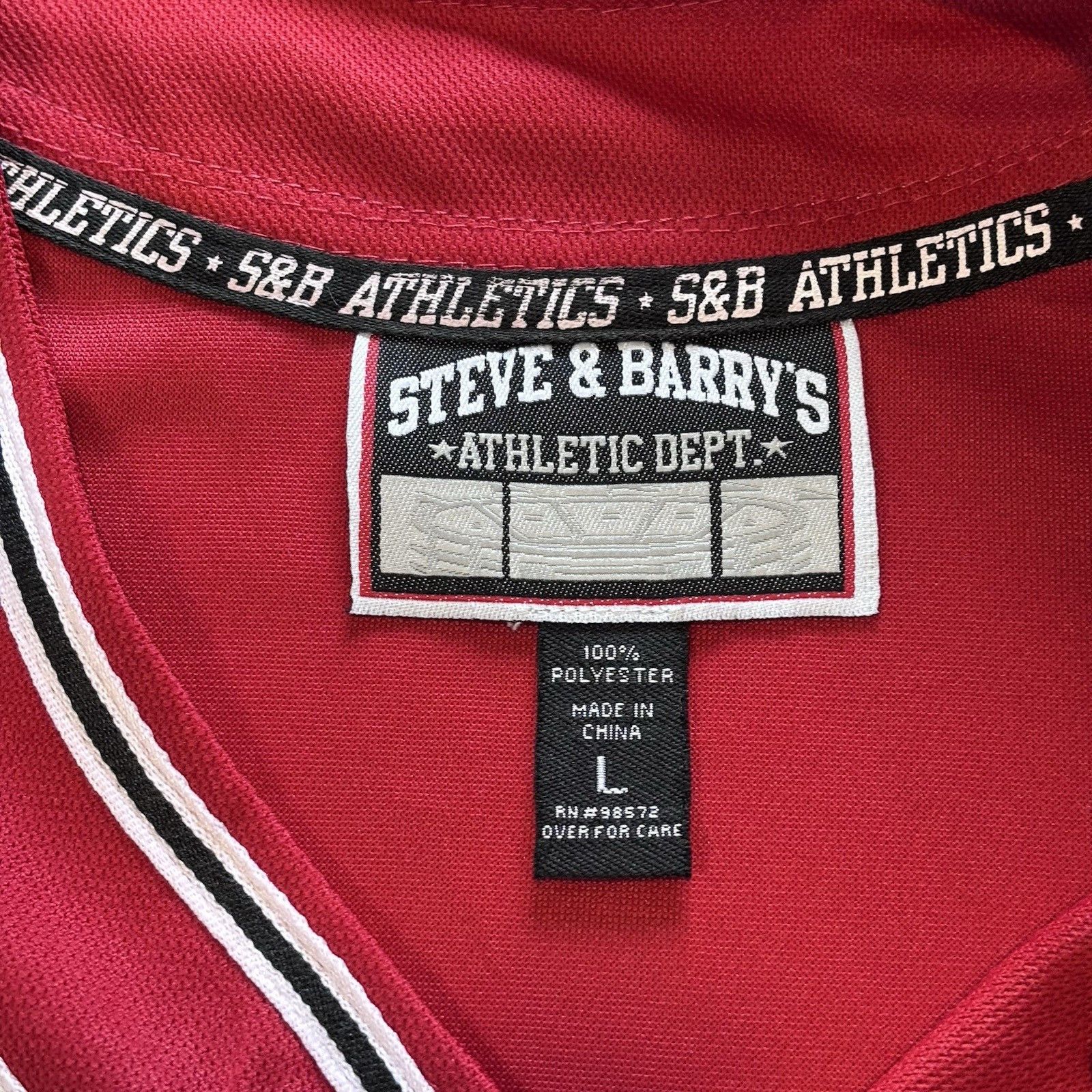 Steve And Barrys Vintage 90s Indiana University IU Hoosiers Jersey Shirt Men’ Size US L / EU 52-54 / 3 - 10 Thumbnail
