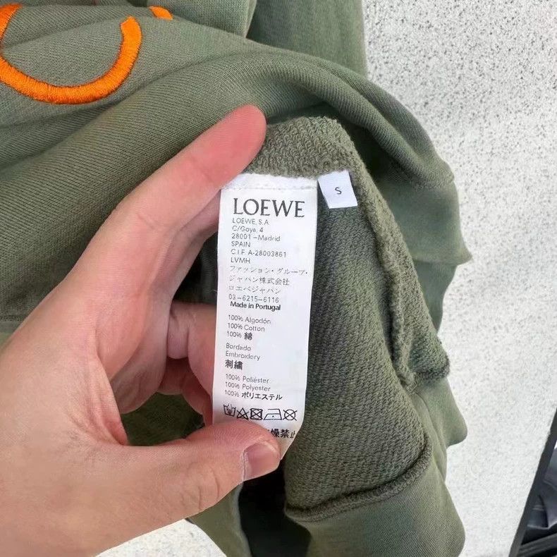 Loewe loewe Avocado logo printed sweatshirt 2506-Nextarrow Size US S / EU 44-46 / 1 - 4 Thumbnail