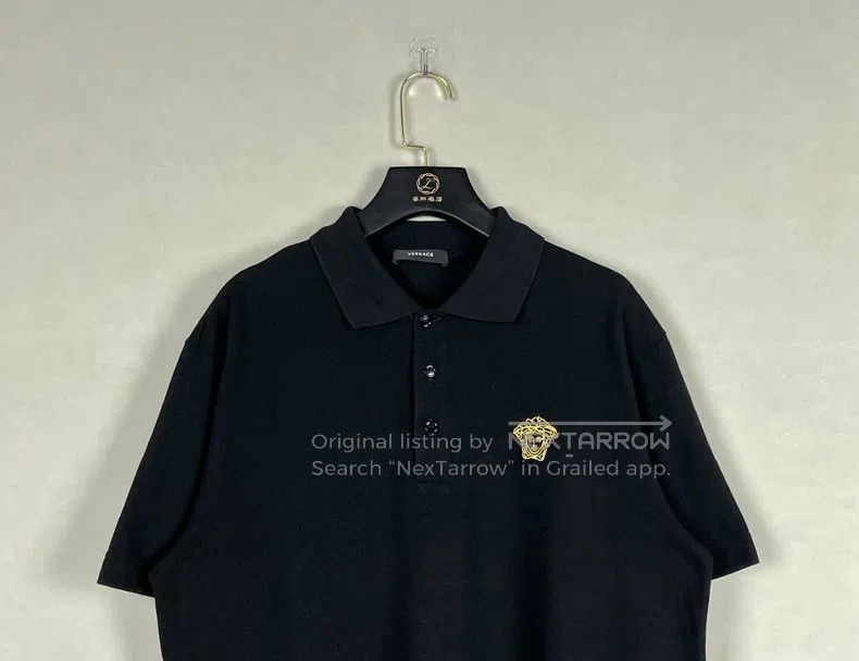 Versace Versace Men's POLO shirt Size US L / EU 52-54 / 3 - 4 Thumbnail