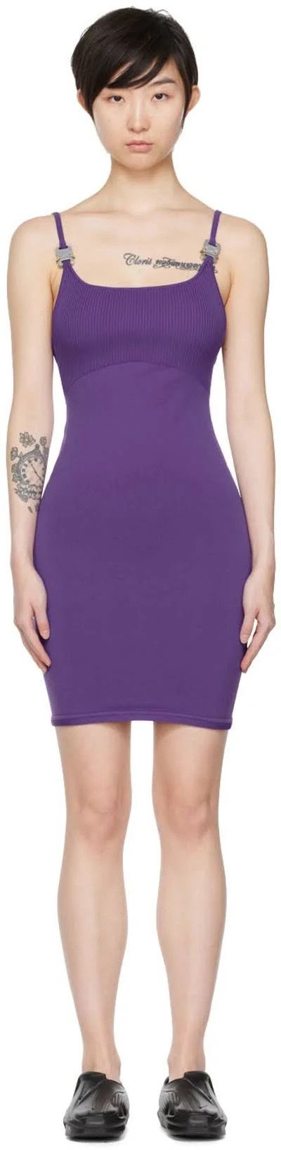 1017 ALYX 9SM o1mle0424 Disco Dress in Purple Size XS / US 0-2 / IT 36-38 - 9 Thumbnail
