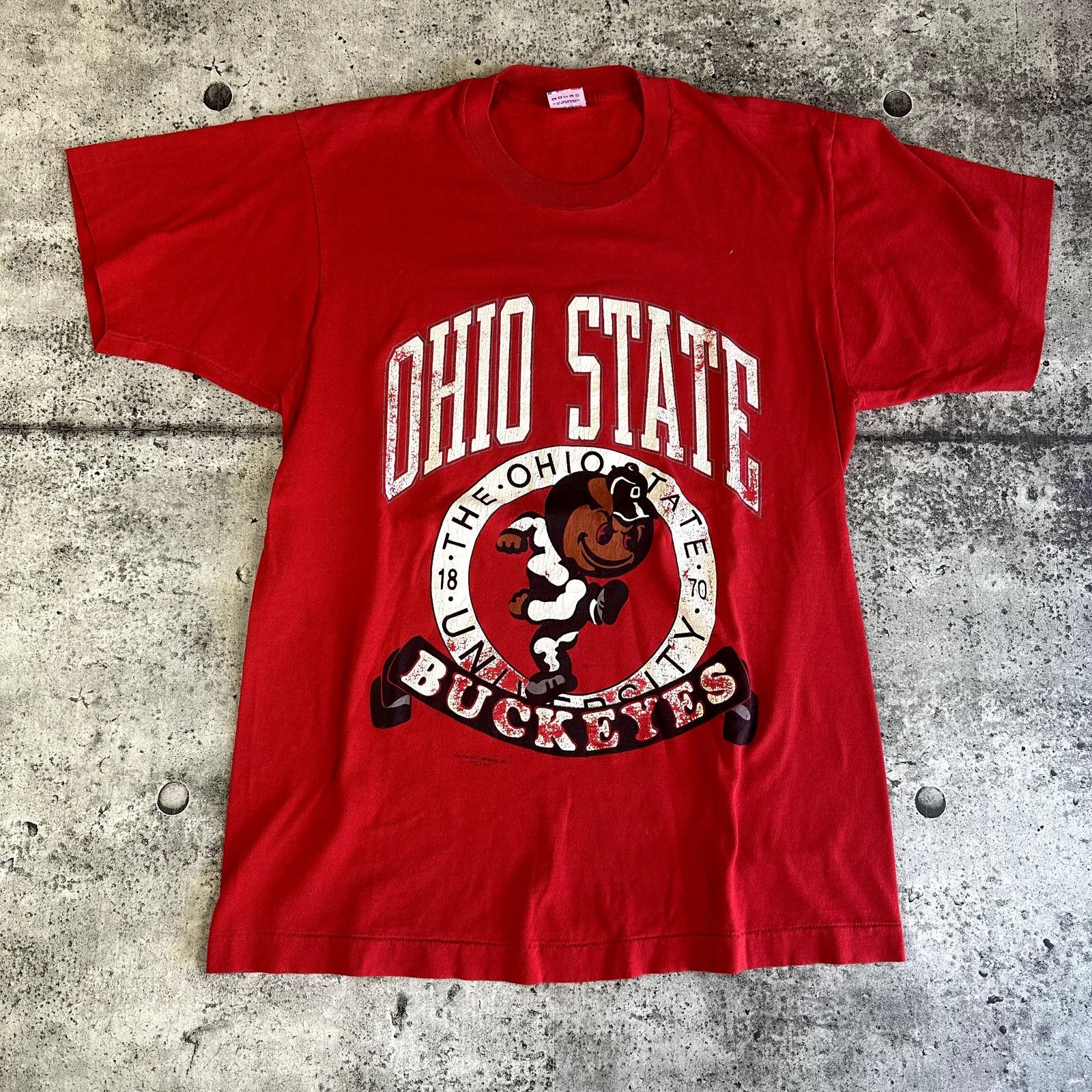 Fruit Of The Loom Vintage Ohio State University Shirt Buckeyes Size Large 90s Size US L / EU 52-54 / 3 - 1 Thumbnail