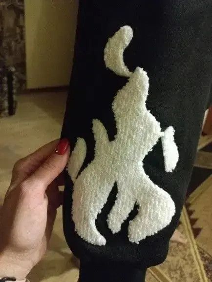 Homemade × Japanese Brand Cross Embroidery Hoodies Size US XL / EU 56 / 4 - 3 Thumbnail