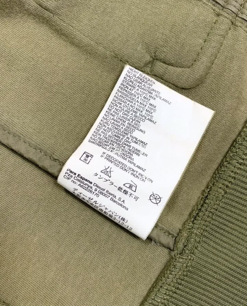 Diesel Diesel M-1 Flight Jacket Size US XL / EU 56 / 4 - 5 Thumbnail