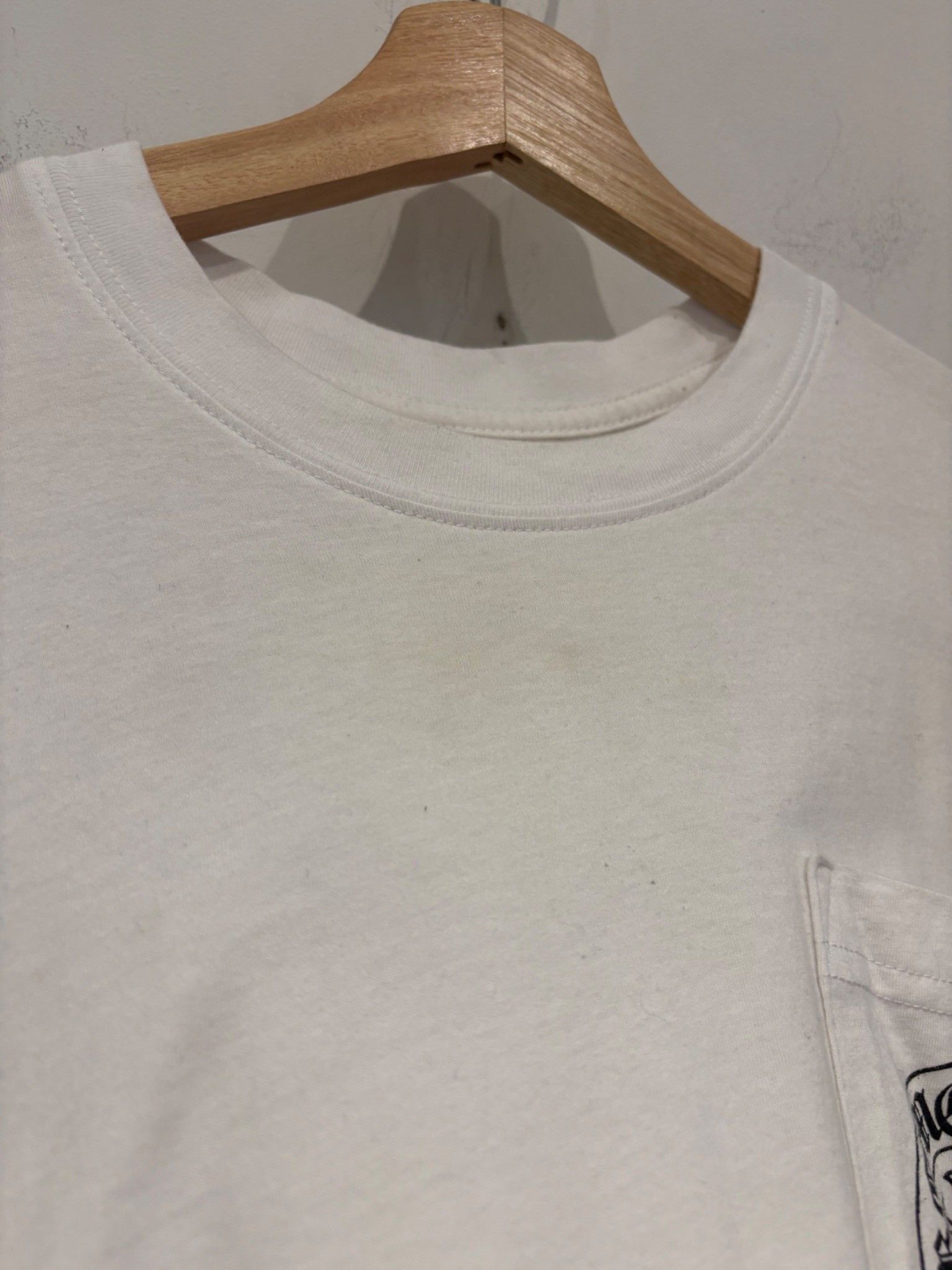 Chrome Hearts Chrome Hearts Hong Kong Pocket Tee White Size US S / EU 44-46 / 1 - 2 Thumbnail