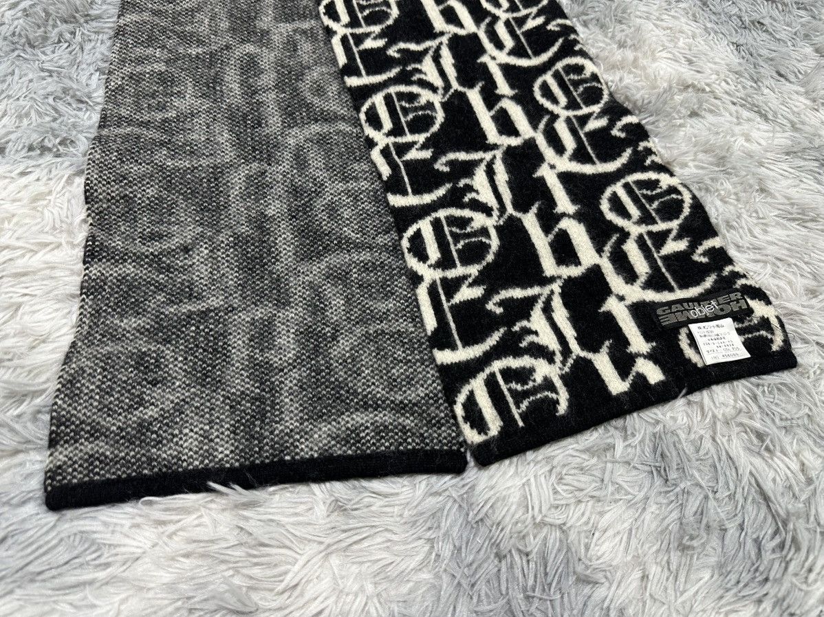 Gaultier Homme Objet 🔥Rare Archived Gautier Homme Objet Scarf Old English Gothic Size ONE SIZE - 3 Thumbnail
