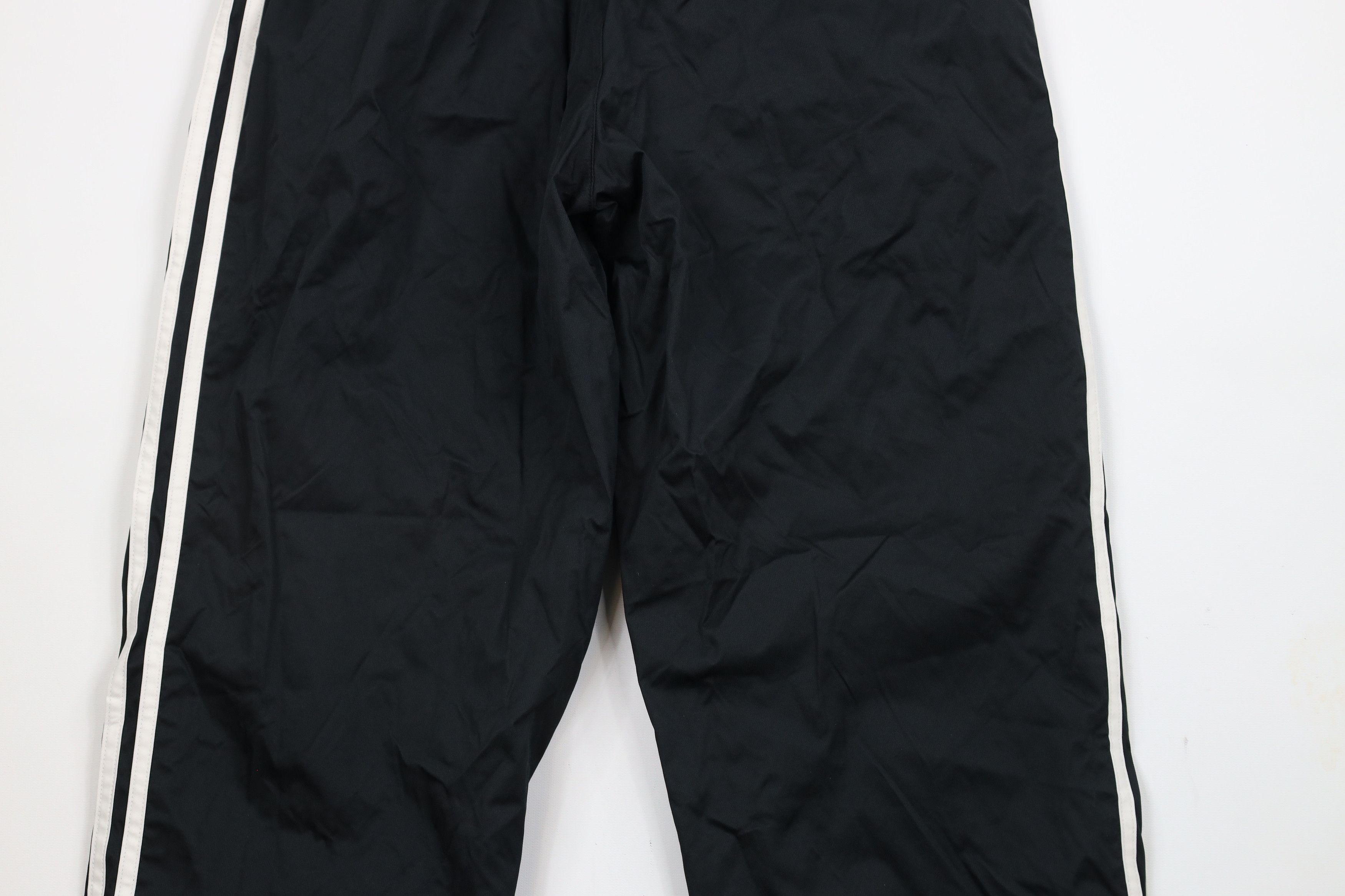 Adidas × Vintage Vintage Adidas Striped Lined Wide Leg Windbreaker Pants Size US 34 / EU 50 - 11 Thumbnail