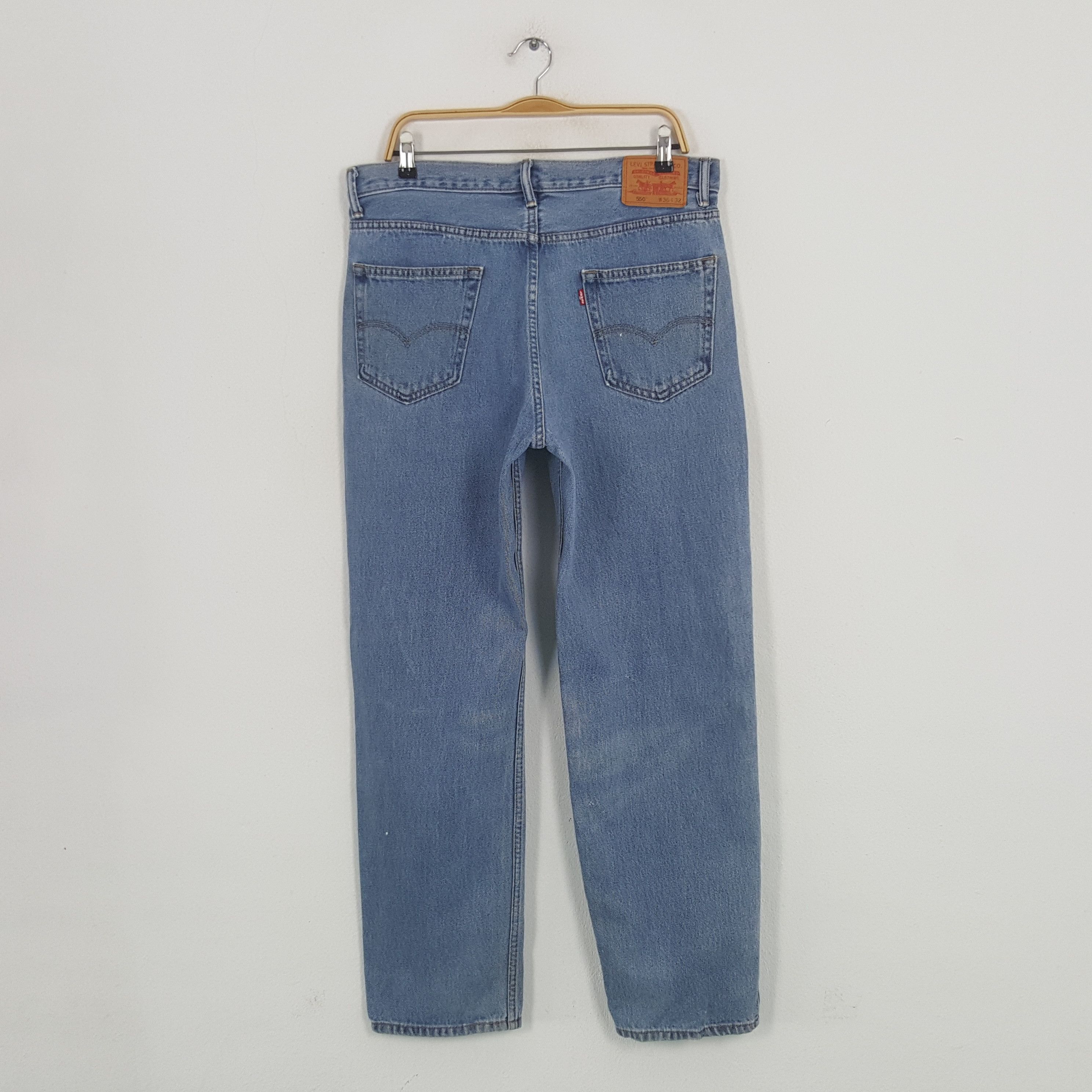 Levi's × Vintage Vintage Levi's American Distressed Style Denim Jeans Size US 35 - 4 Thumbnail
