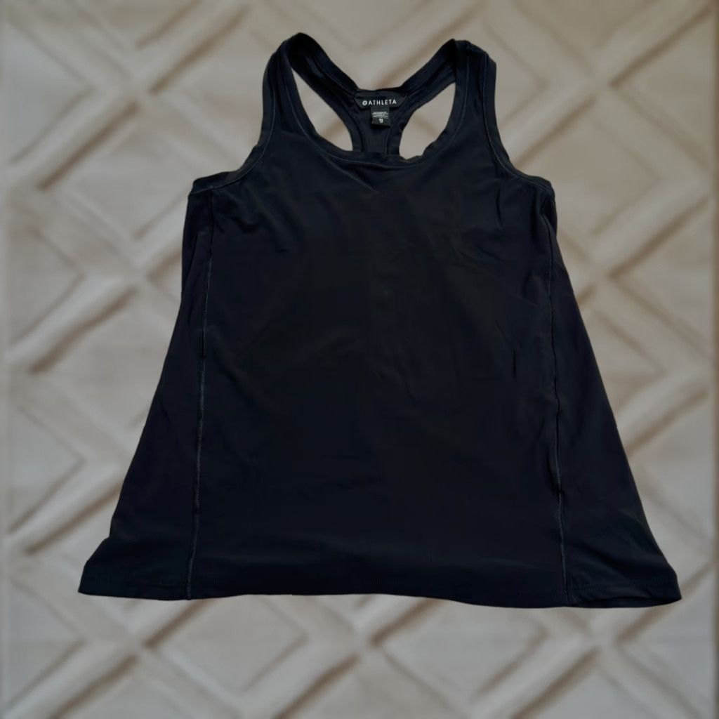 Athleta VINTAGE Athleta Women's Tank Top XS Black Sleeveless Athletic Gym Activewear Size XS Sports Size XS / US 0-2 / IT 36-38 - 1 Thumbnail