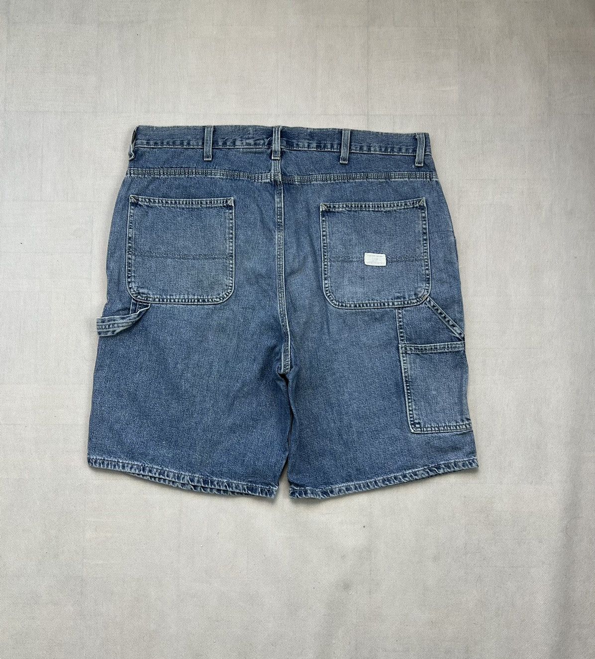 Gap × Vintage Baggy Shorts GAP Carpenter Single Knee Hip Hop Rap Size US 38 / EU 54 - 1 Thumbnail