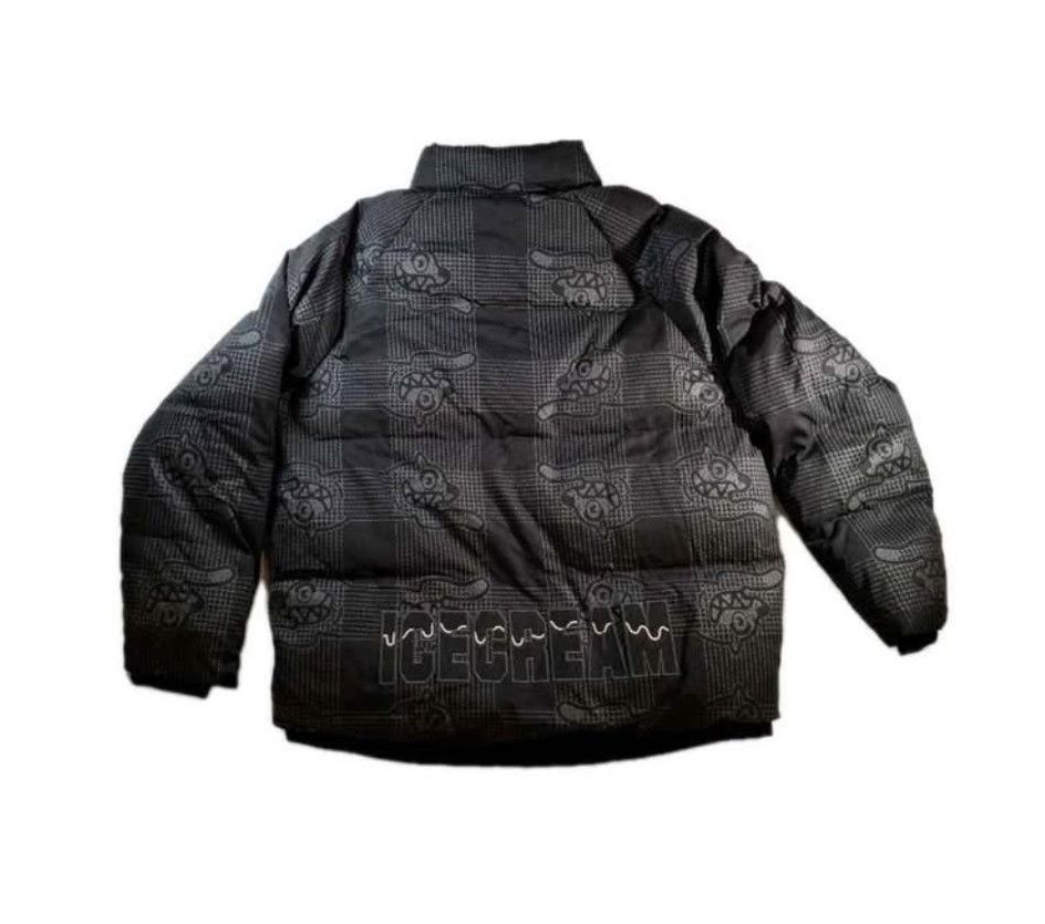 Icecream ICECREAM Puff Puff Jacket – Black – XL Size US XL / EU 56 / 4 - 2 Thumbnail