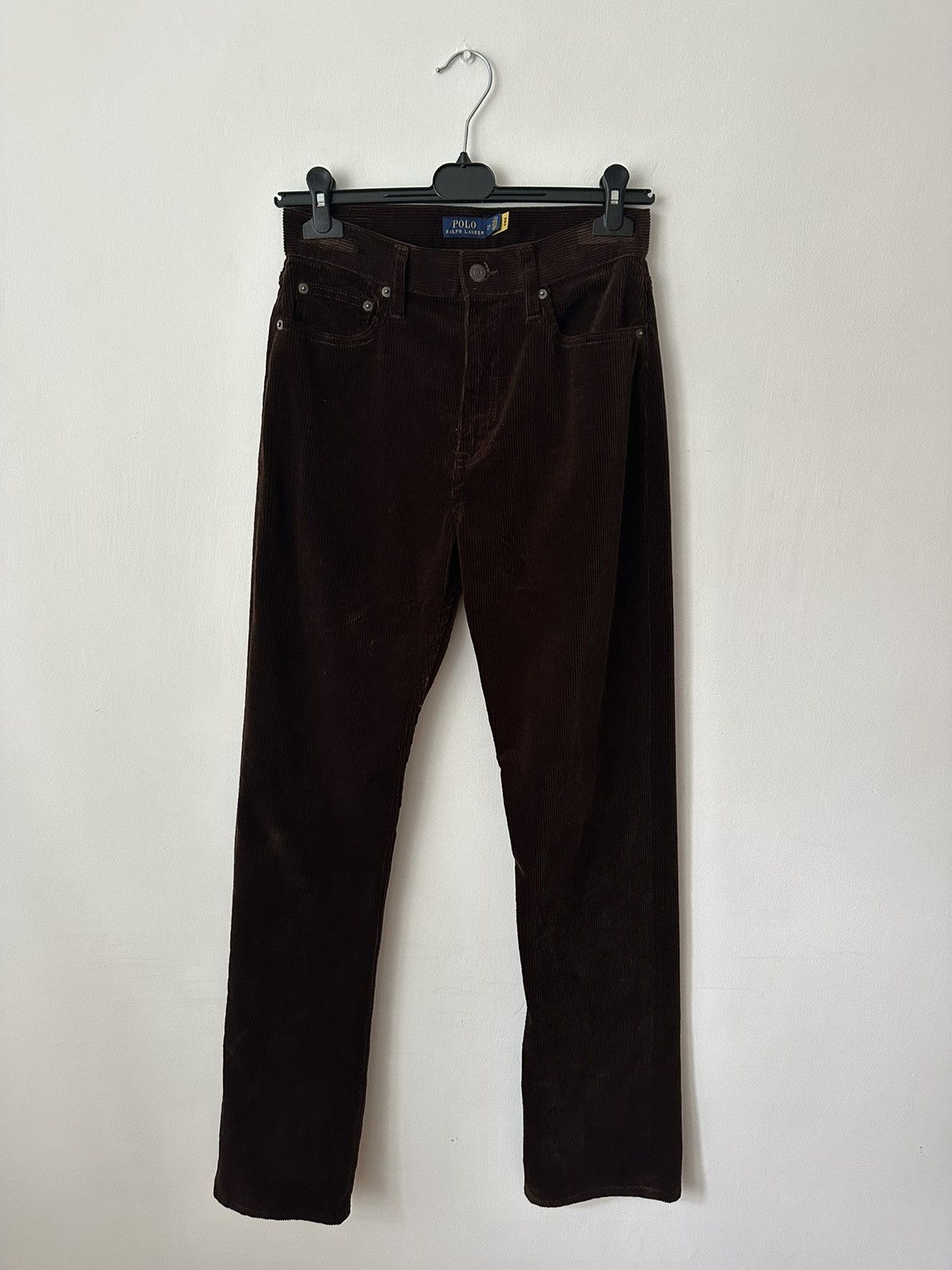 Polo Ralph Lauren Polo Ralph Lauren brown velvet pants woman S Size 27" / US 4 / IT 40 - 6 Thumbnail