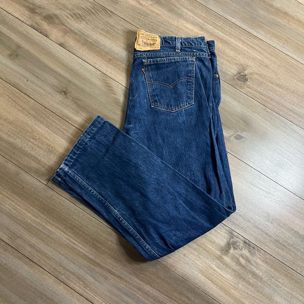Levi's Vintage Levi 506 Blue Denim Casual Jeans Men 38x30 Size US 38 / EU 54 - 1 Thumbnail