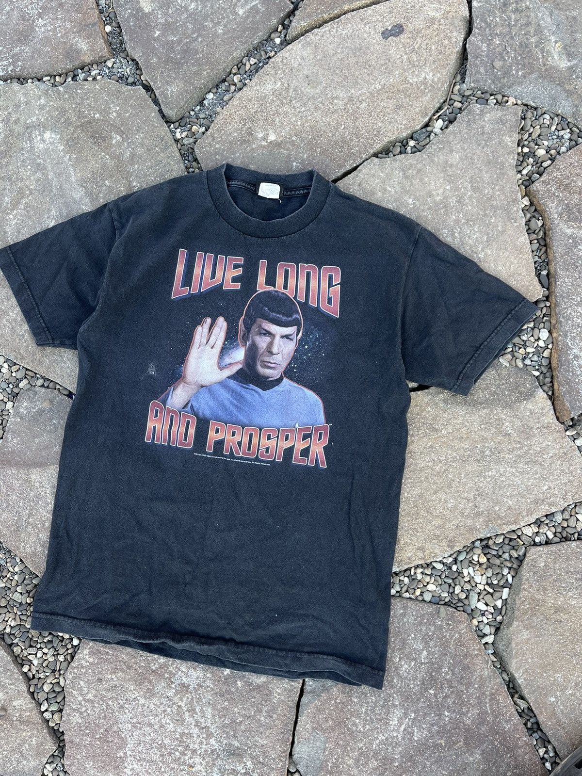 Vintage 2008 Star Track Live Long And Prosper vintage t-shirt Size US M / EU 48-50 / 2 - 2 Thumbnail