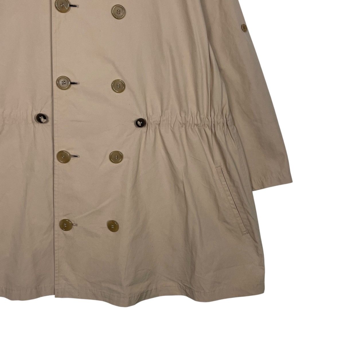 Yohji Yamamoto Yohji Yamamoto Imper Meable Hooded Coat Size M / US 6-8 / IT 42-44 - 4 Thumbnail