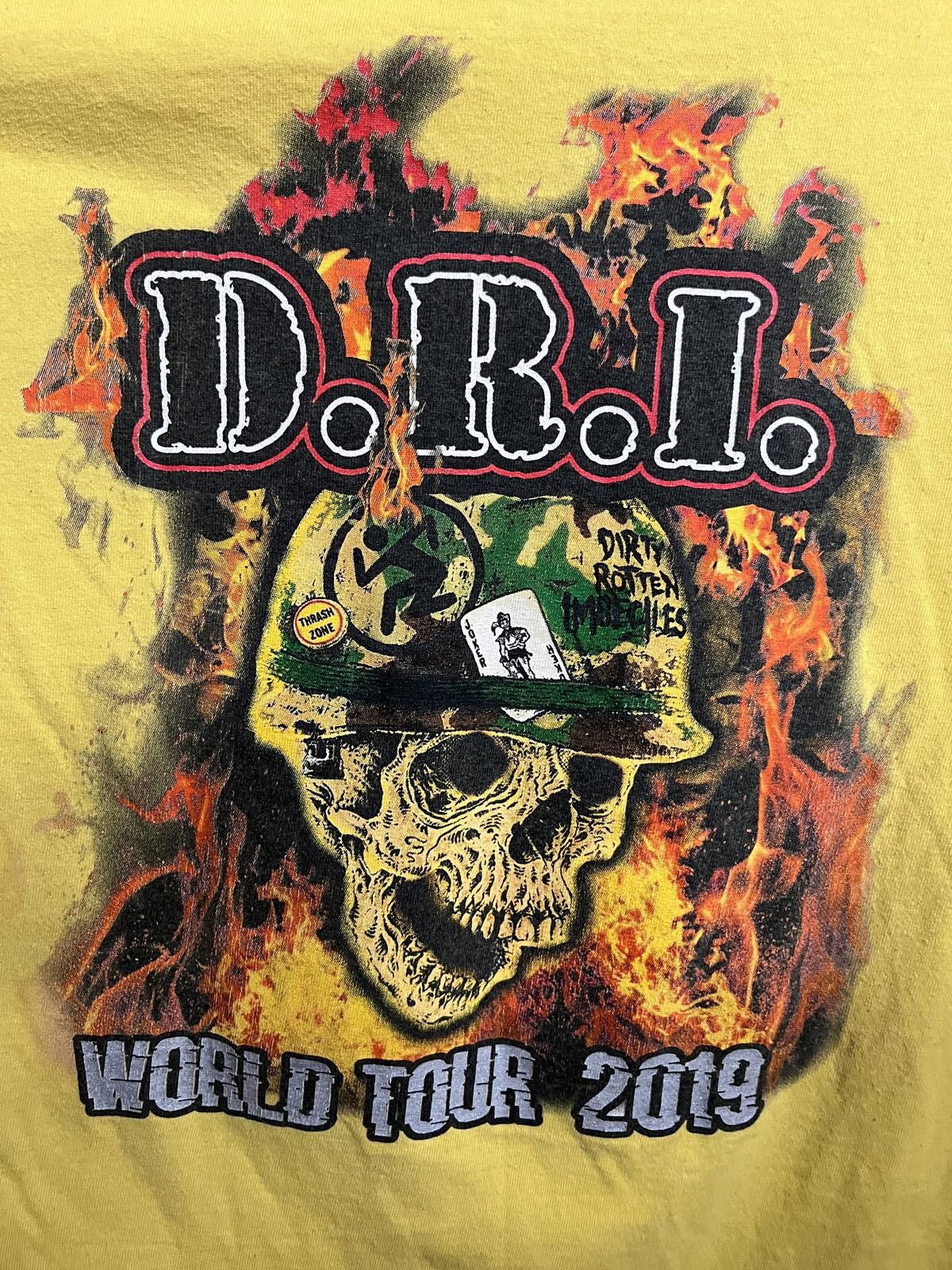 Gildan D.R.I Band T-shirt Thrash Zone - Dirty Rotten Imbeciles Tour Size US M / EU 48-50 / 2 - 5 Thumbnail