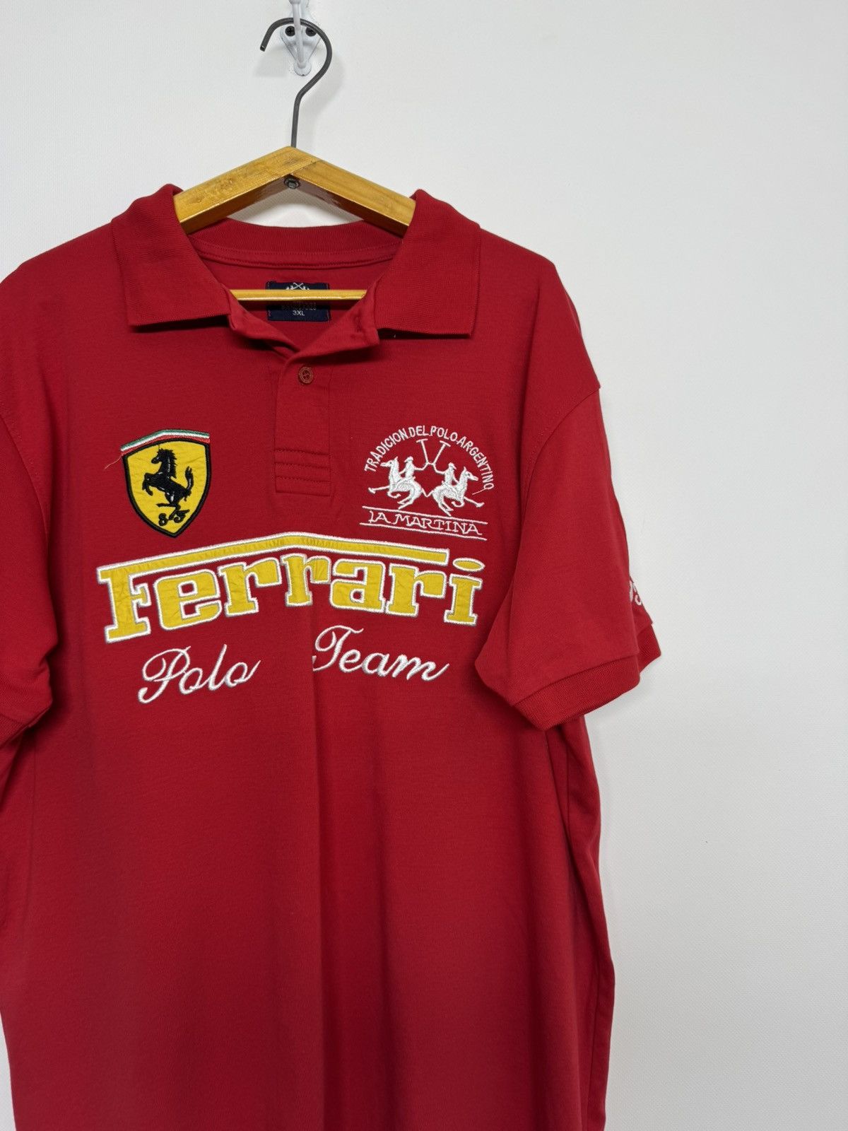 La Martina Ferrari La Martina Vintage Polo Team Racing Size US XXL / EU 58 / 5 - 6 Thumbnail