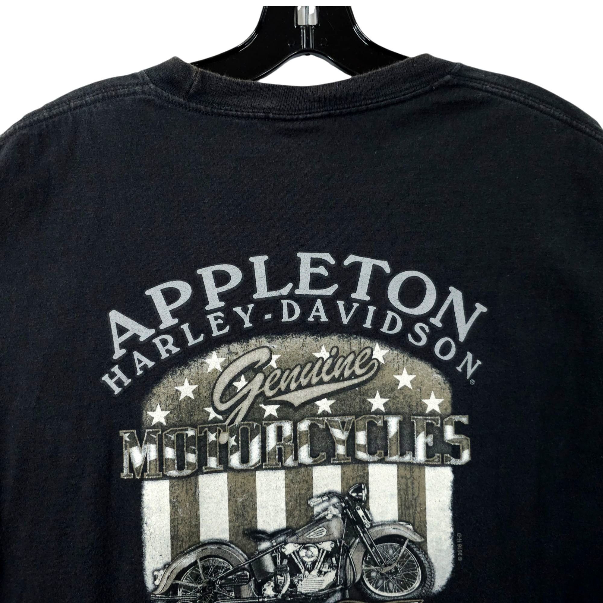 Harley Davidson Harley Davidson T Shirt L Double Sided Get Lost On The Road Size US L / EU 52-54 / 3 - 15 Thumbnail
