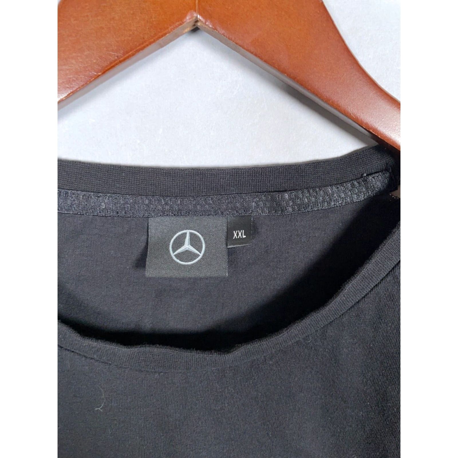 Mercedes-Benz Mercedes-Benz AMG T-Shirt Adult XL Black Gray Graphic Print Double-Sided Slim Fit Mens Size US XL / EU 56 / 4 - 4 Thumbnail