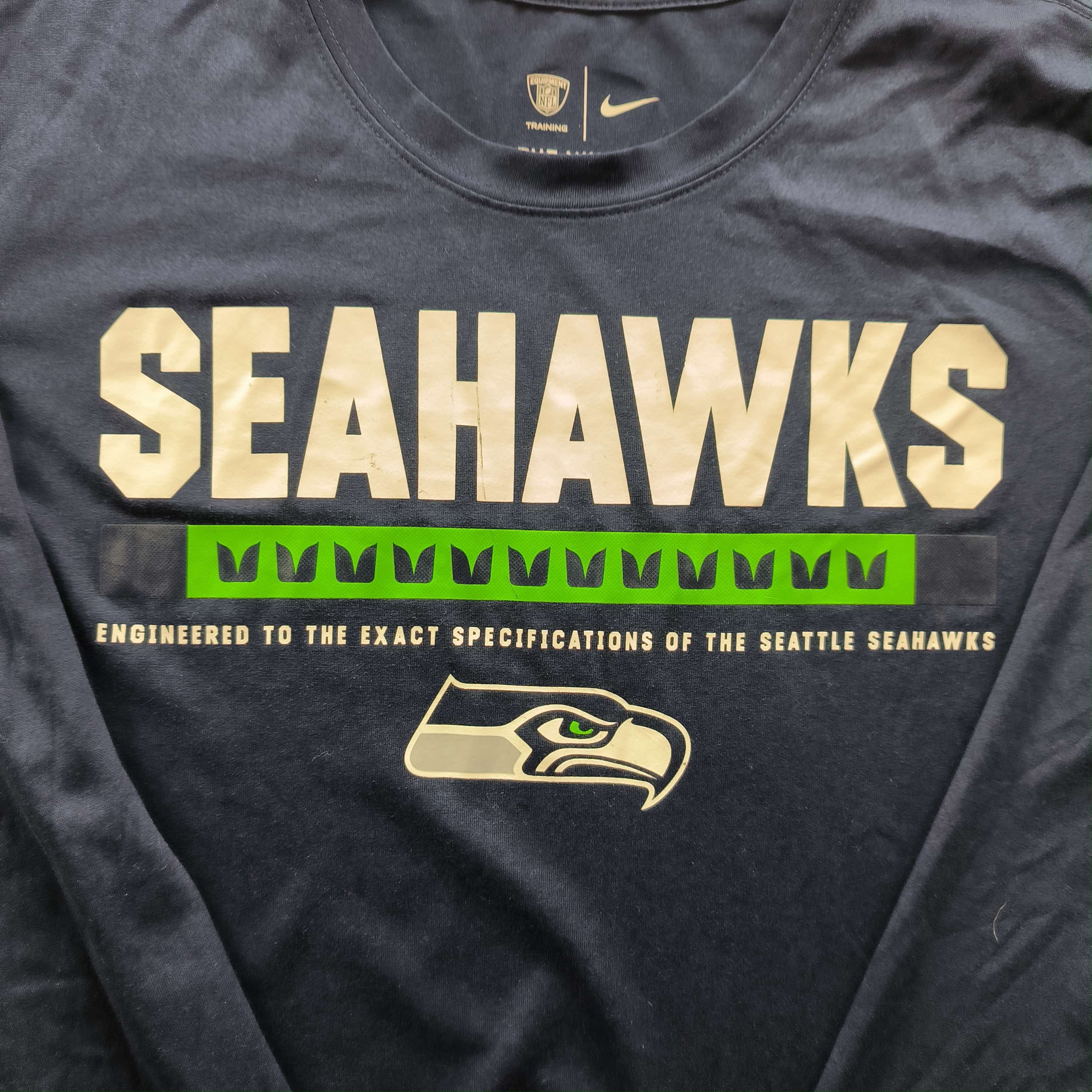 Nike Seattle Seahawks Nike long sleeve NFL tee shirt size M Size US M / EU 48-50 / 2 - 3 Thumbnail