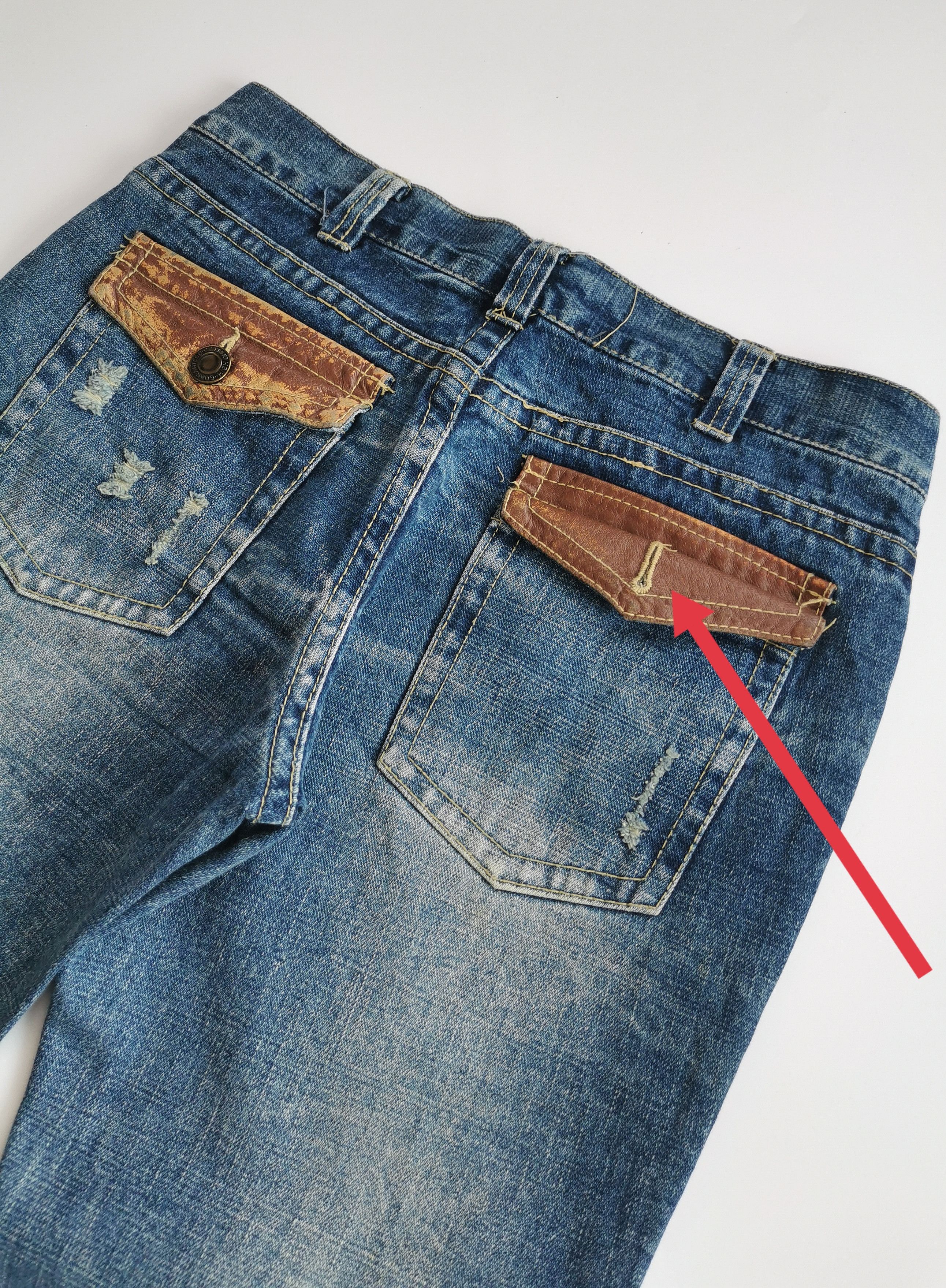 Kapital Ripped flared jeans Size US 30 / EU 46 - 2 Thumbnail