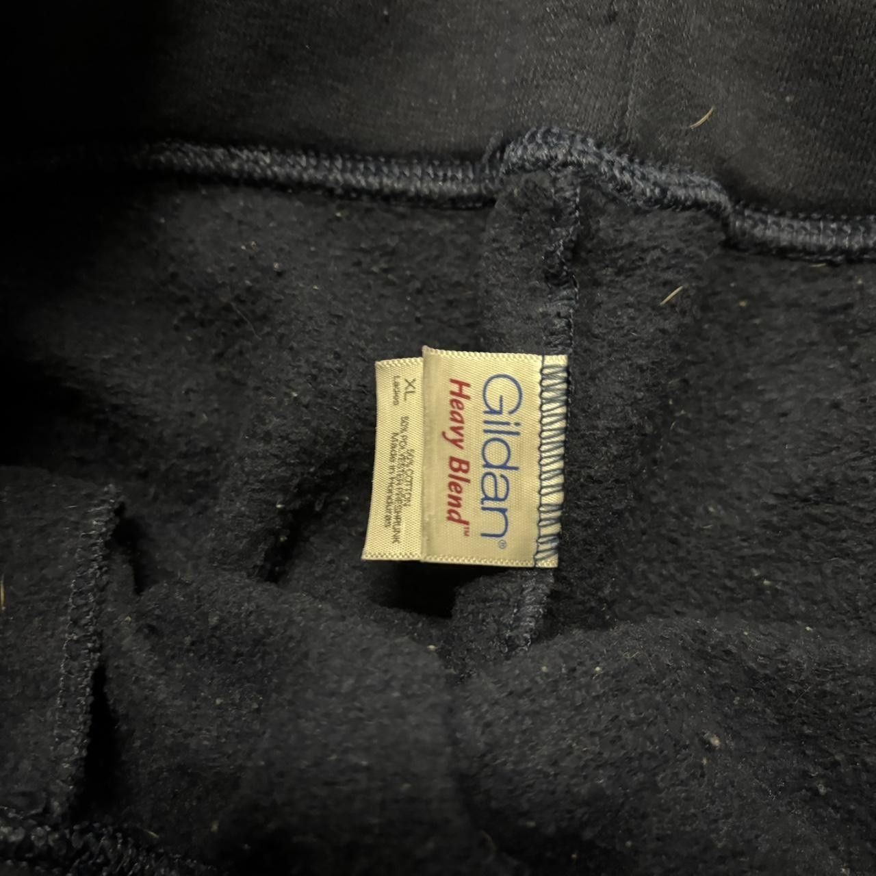 Japanese Brand × Vintage Crazy Vintage Y2K/2000s Navy Blue Streetwear Skater Essential Sweatpants! Size US 32 / EU 48 - 6 Thumbnail