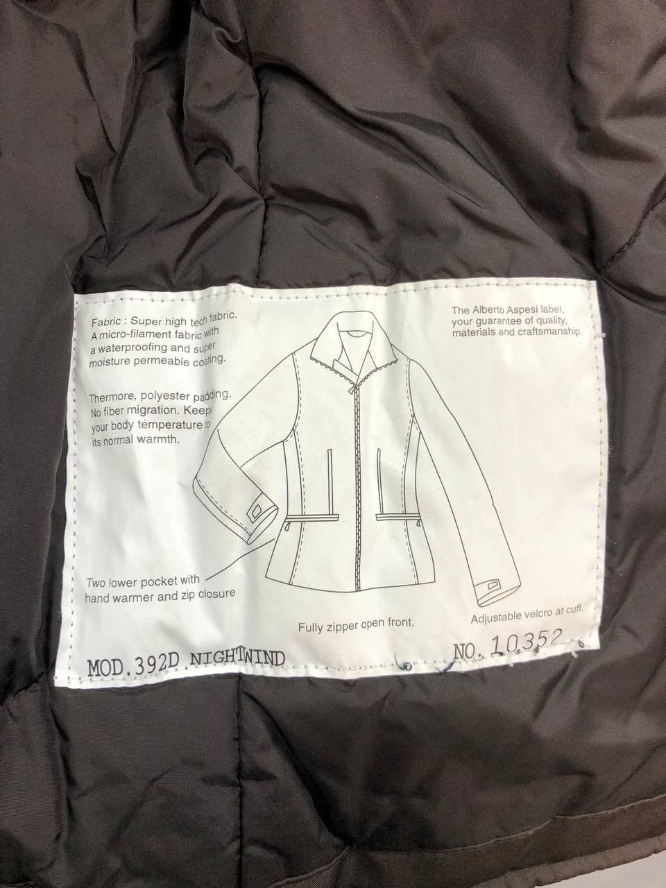 Aspesi Aspesi womens jacket NightWind thermore Medium Size M / US 6-8 / IT 42-44 - 10 Thumbnail