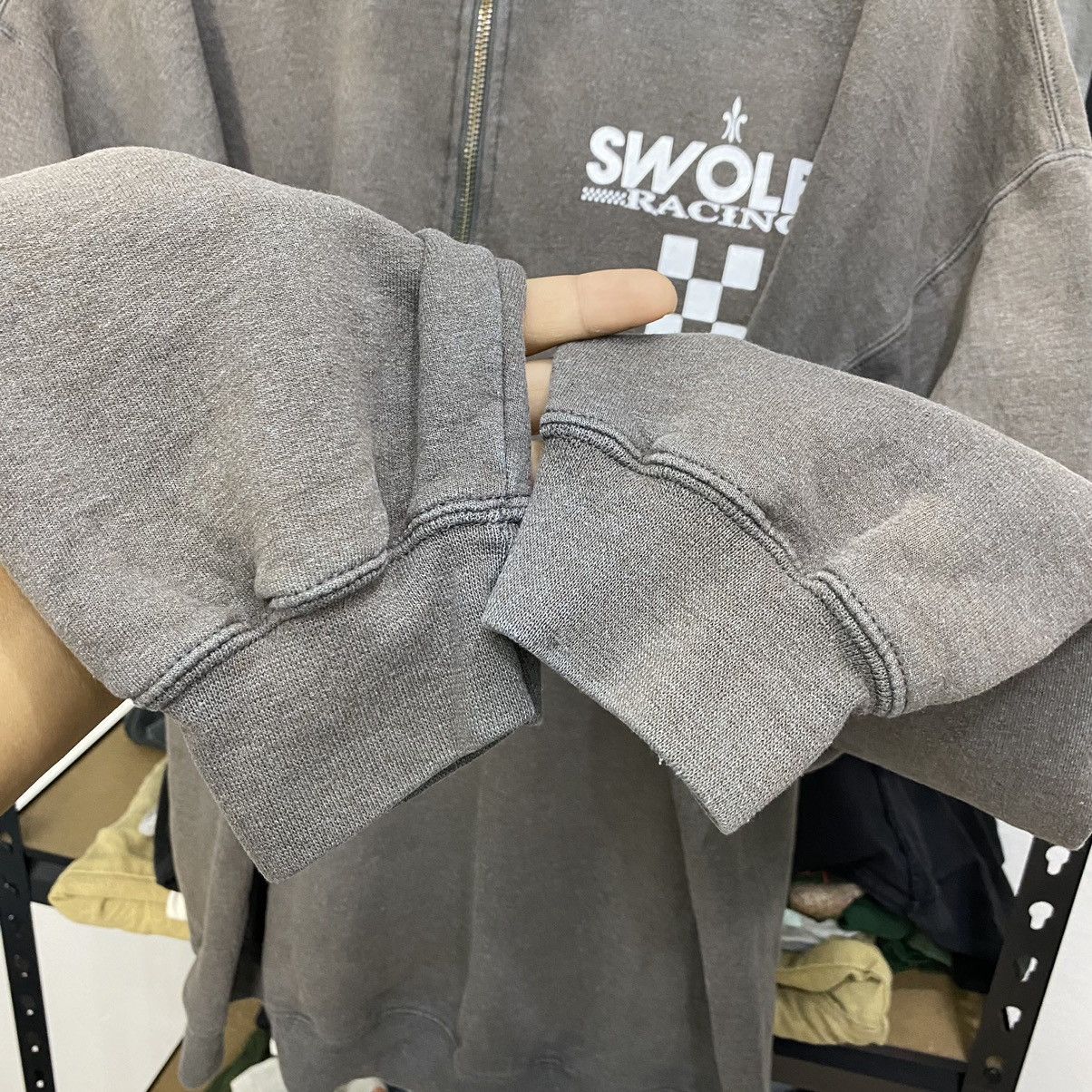 Vintage Vintage Swolen Racing Half Zipper Sweatshirt❗️ Size US XL / EU 56 / 4 - 7 Thumbnail