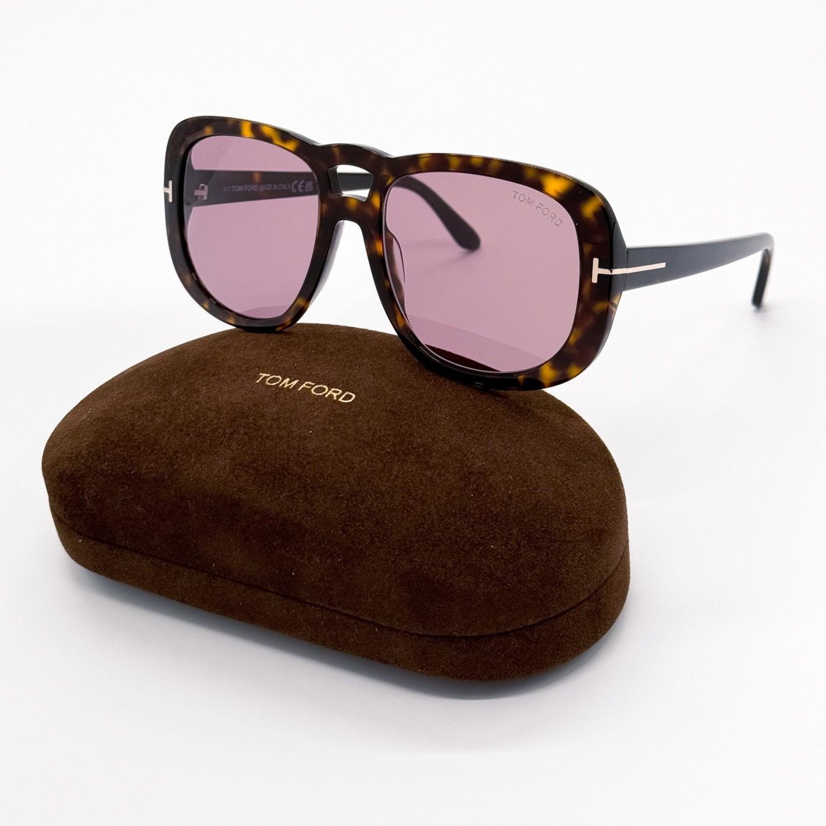 image of New Tom Ford Billie Tf1012 Eco 52Y Women Sunglasses Ft1012/s in Brown