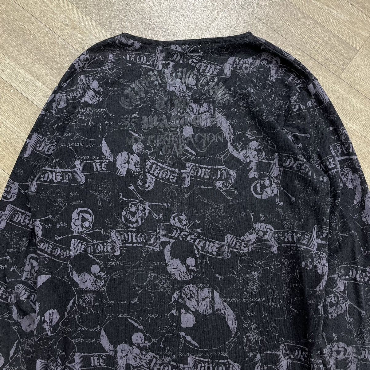 In The Attic 2000s In The Attic Skulls Grunge Punks Lgb Style Longsleeve Size US L / EU 52-54 / 3 - 10 Thumbnail