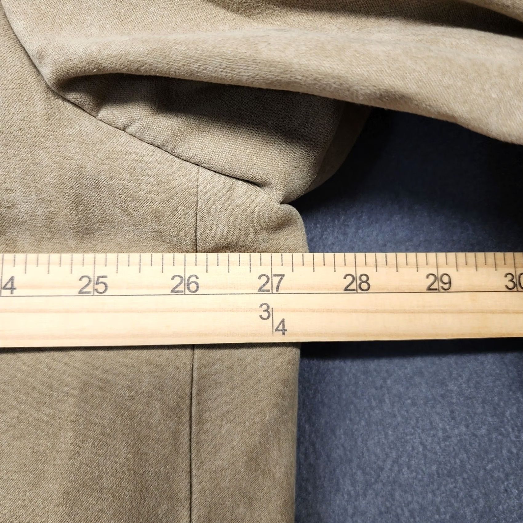 Vintage Mountain and Isles Shacket Mens XXL Tan Flannel Lined Shirt Jacket Chore Utility Size US XXL / EU 58 / 5 - 7 Thumbnail