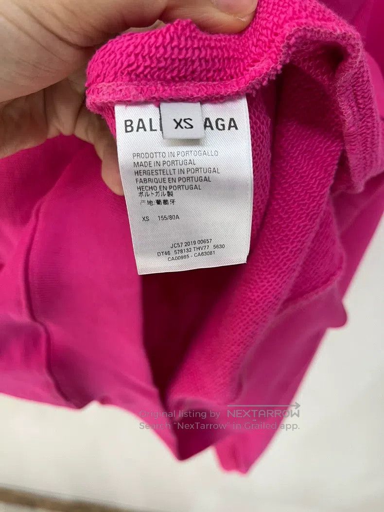 Balenciaga Balenciaga Chest logo lettering hoodie Size US XS / EU 42 / 0 - 7 Thumbnail