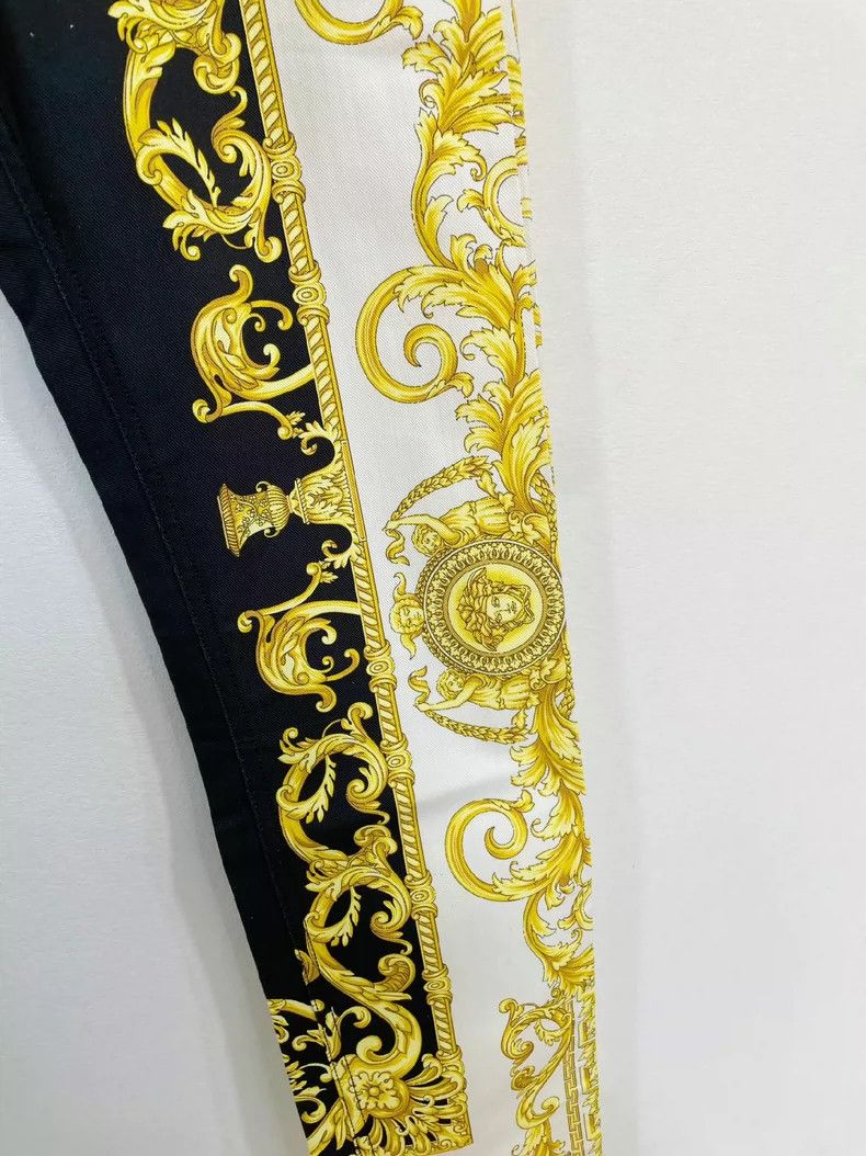 Versace Versace Baroque print stretch jeans Size US 30 / EU 46 - 6 Thumbnail