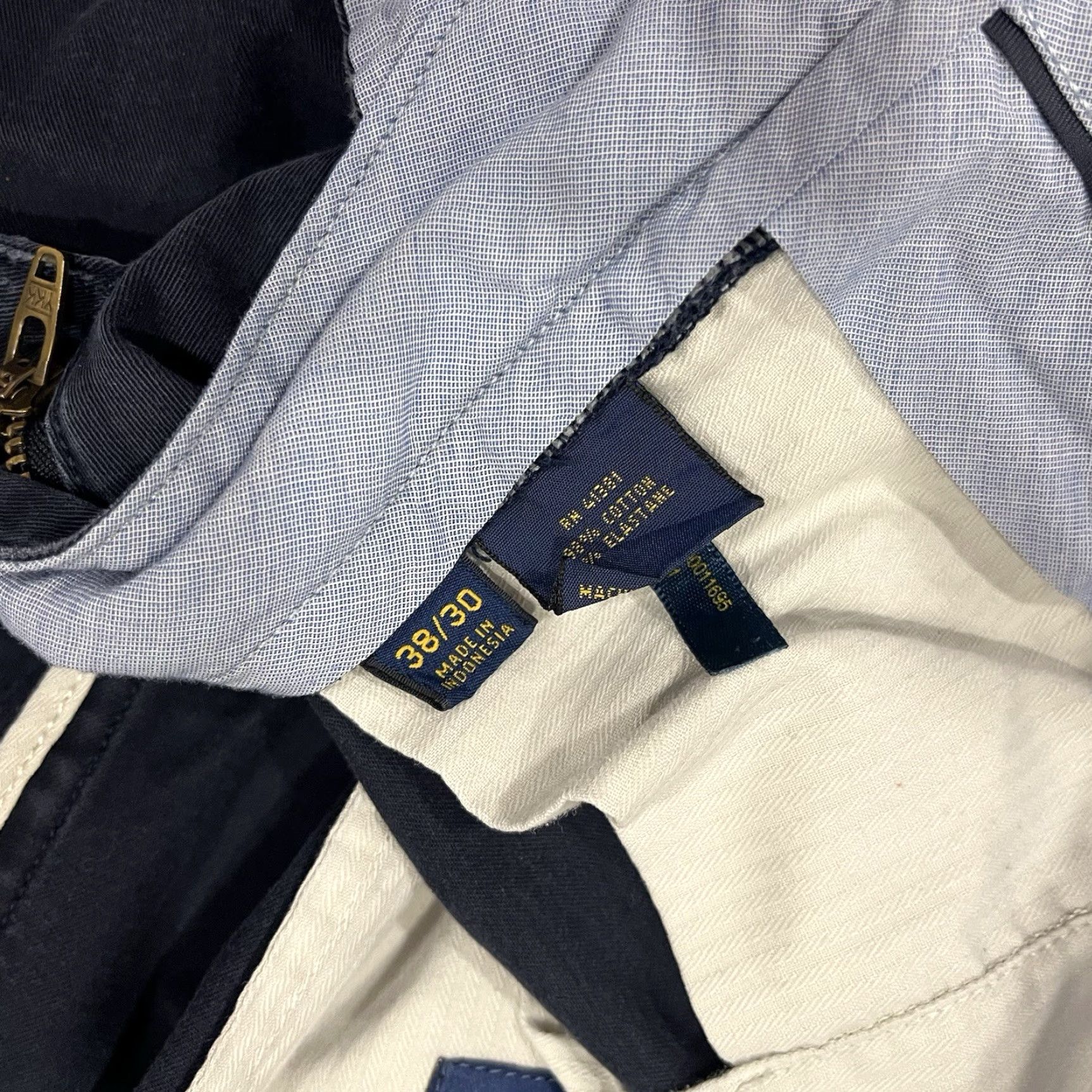 Polo Ralph Lauren Polo Ralph Lauren Classic Chino Pants Men’s 38x30 Straight Navy Blue Even standards Stretch Cotton Blend Functional Easy Care Slim? Wait Size US M / EU 48-50 / 2 - 3 Thumbnail