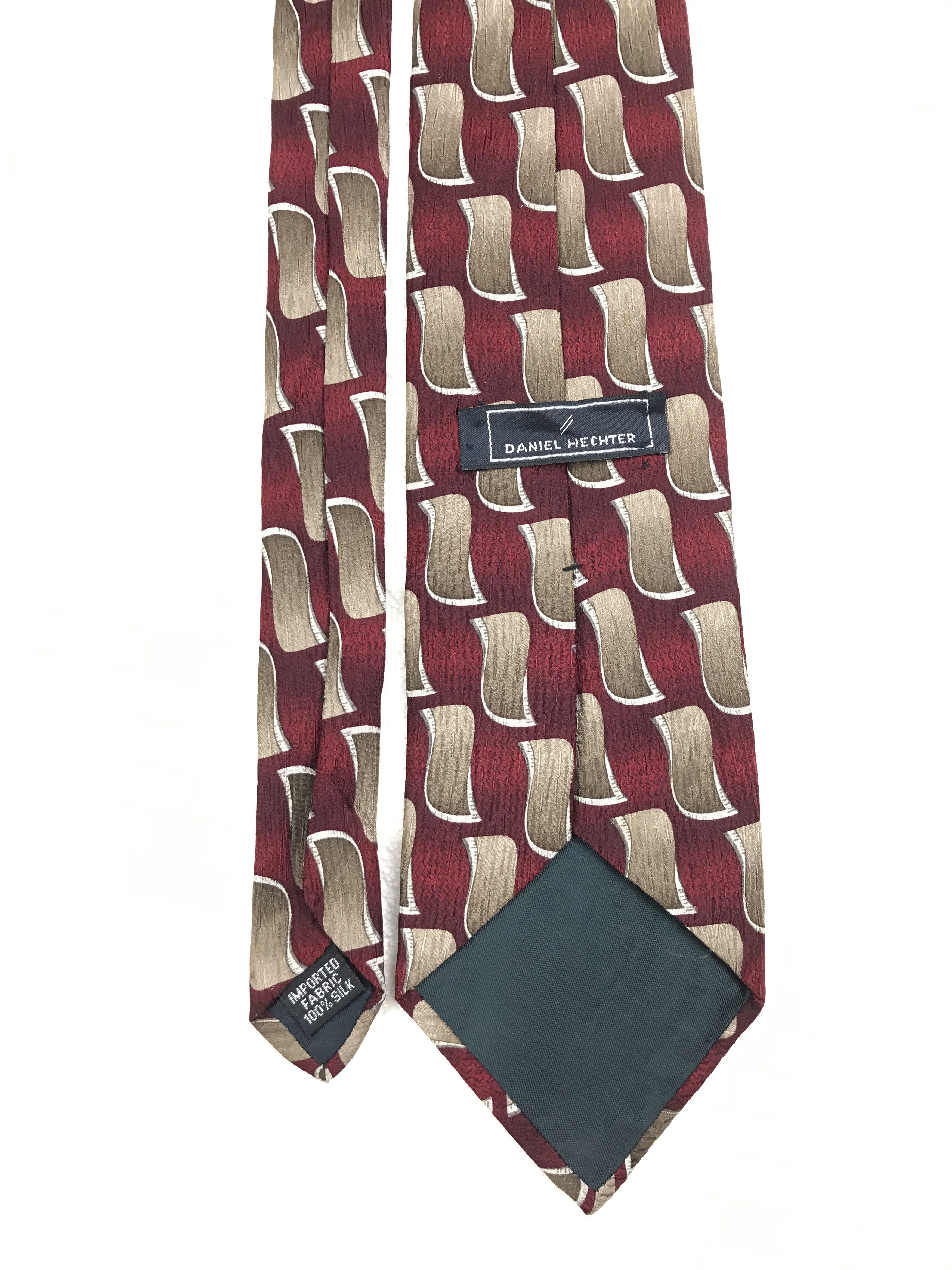 Daniel Hechter × Vintage Vintage Daniel Hechter Silk Necktie Size ONE SIZE - 4 Thumbnail