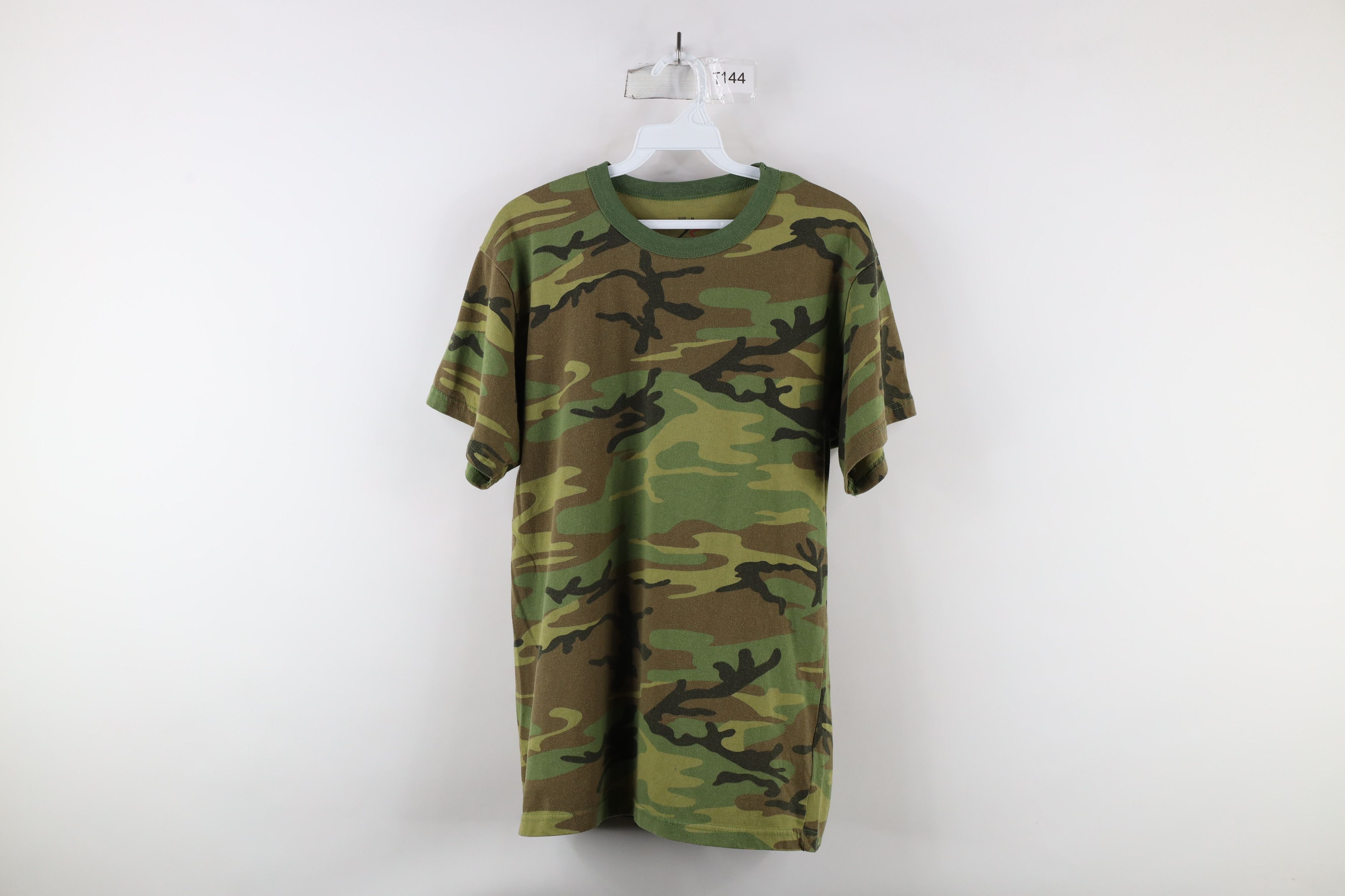 Vintage Vintage Streetwear Faded Camouflage Short Sleeve T-Shirt Size US M / EU 48-50 / 2 - 1 Thumbnail