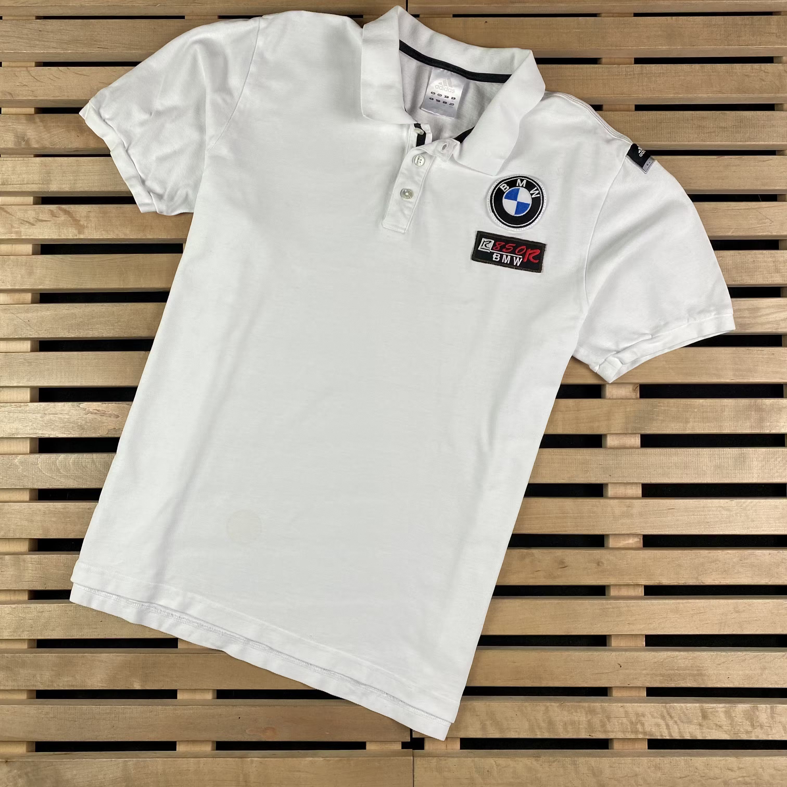 Adidas × BMW Men’s Polo T-Shirt Adidas BMW Vintage Size XL Size US XL / EU 56 / 4 - 1 Thumbnail