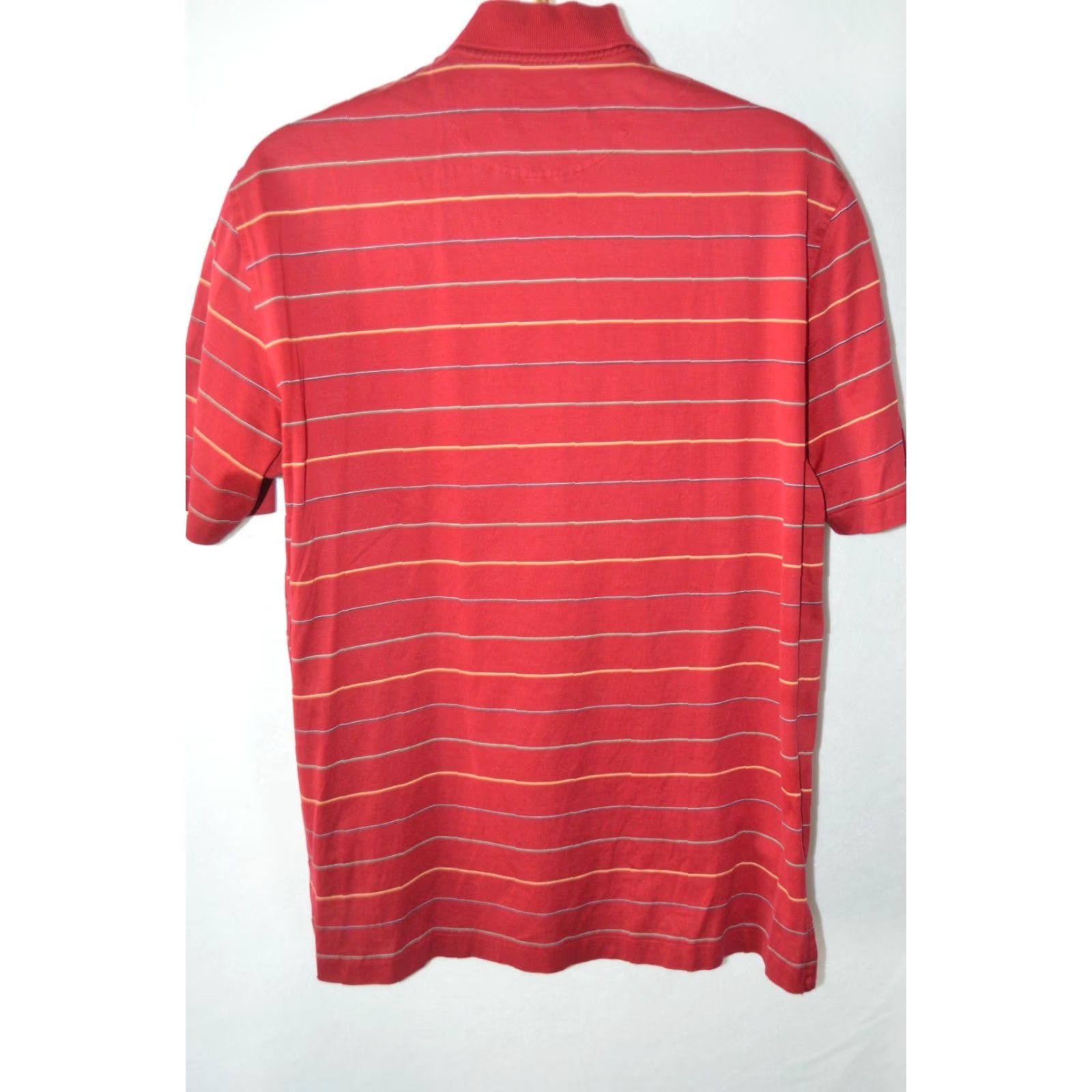 Brooks Brothers Brooks Brothers Golf Polo Shirt Men's S/S XL 100% Cotton Red Stripe Size US XL / EU 56 / 4 - 2 Thumbnail