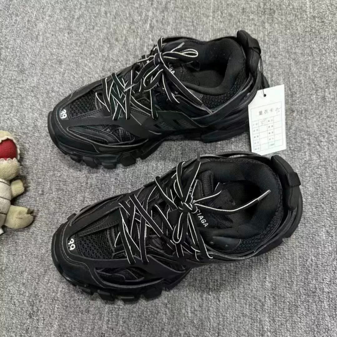 Balenciaga Balenciaga Track Black Dad Shoes Size US 6 / EU 39 - 1 Thumbnail
