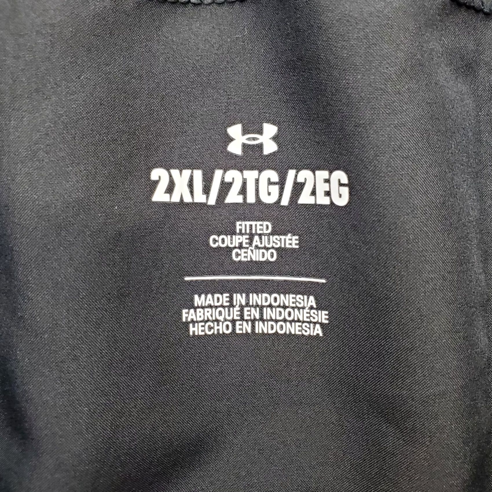 Under Armour Under Armour Running Shorts Mens 2XL Black Athletic Shorts Slit Pockets Inseam 7" Size US 39 - 6 Thumbnail
