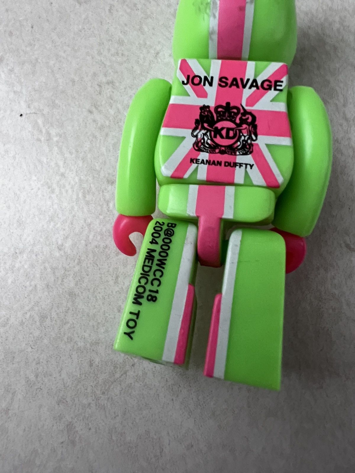 Medicom Toy Medicom Bearbrick England's Dreaming Keanan Duffty KD 2004 Size ONE SIZE - 3 Thumbnail