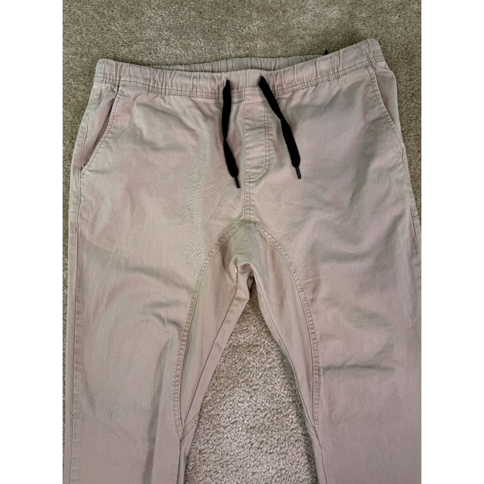 Southpole Southpole Jogger Pants Mens 2XL Tan Khaki Flex The Movement Drawstring D883 Size US 39 - 2 Thumbnail