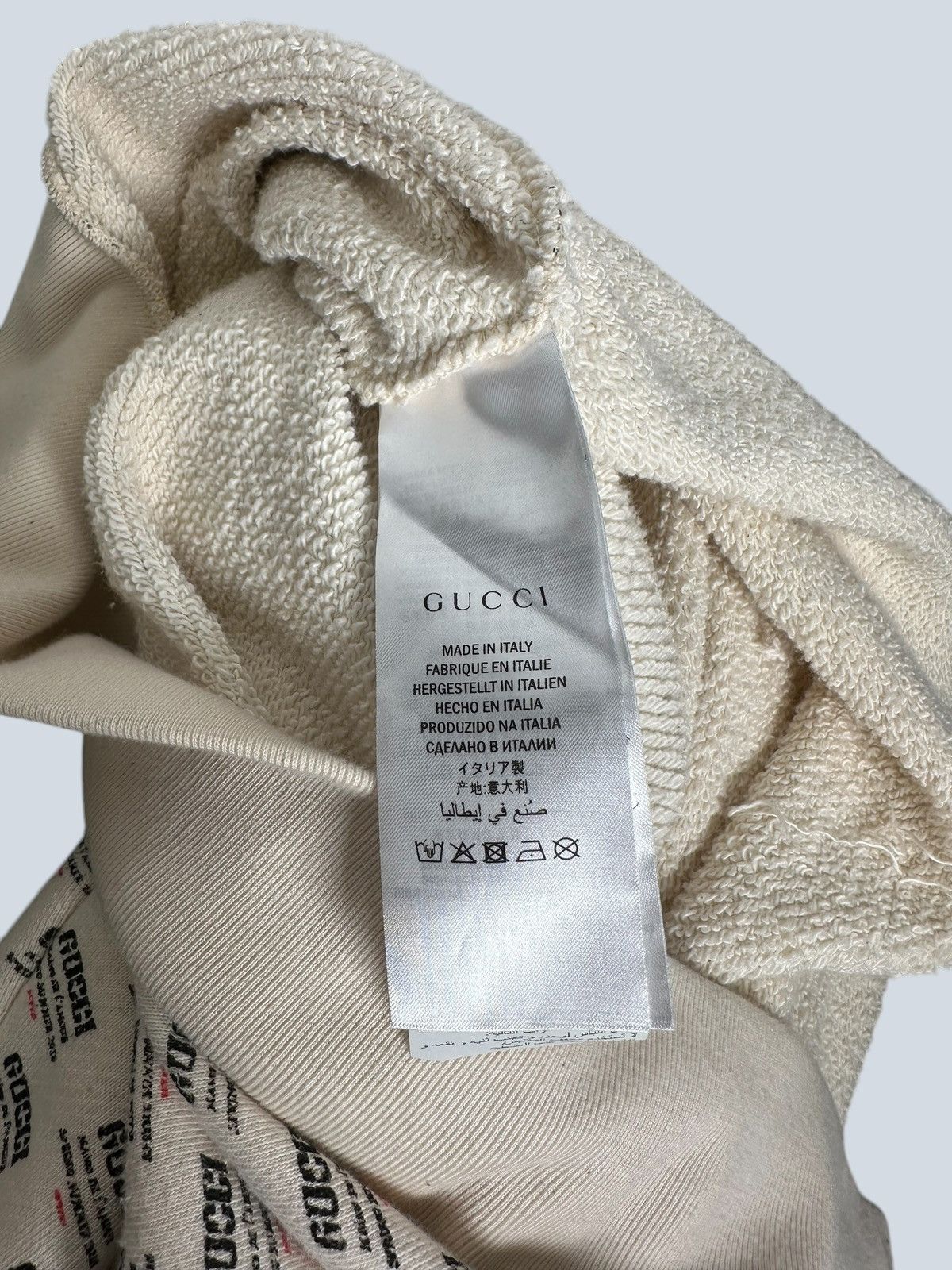 Gucci Gucci Guccify hooded sweatshirt in cotton, M. Size US M / EU 48-50 / 2 - 9 Thumbnail