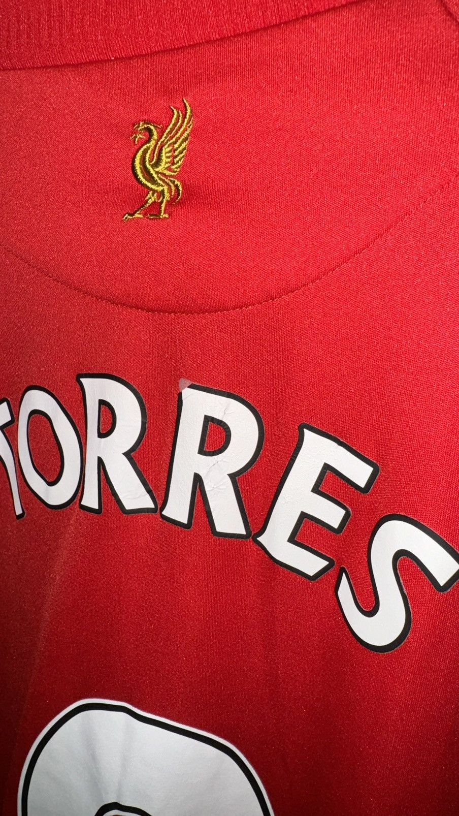 Adidas Adidas Liverpool Torres 9 vintage home jersey 2008-09 rare Size US XL / EU 56 / 4 - 8 Thumbnail