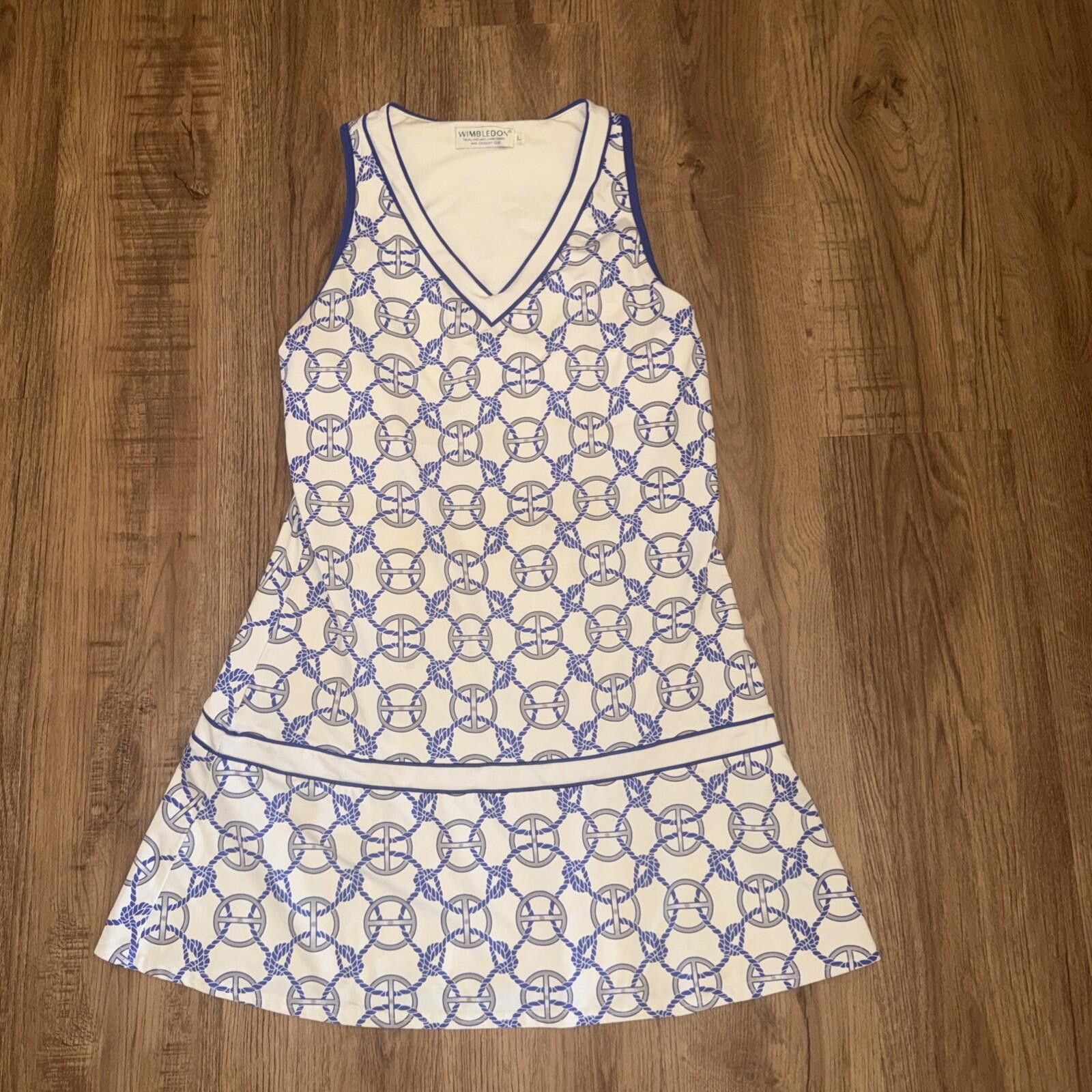 Other Wimbledon Nautical Rope Print Tennis Dress Pickleball Y2K Size ONE SIZE - 4 Thumbnail
