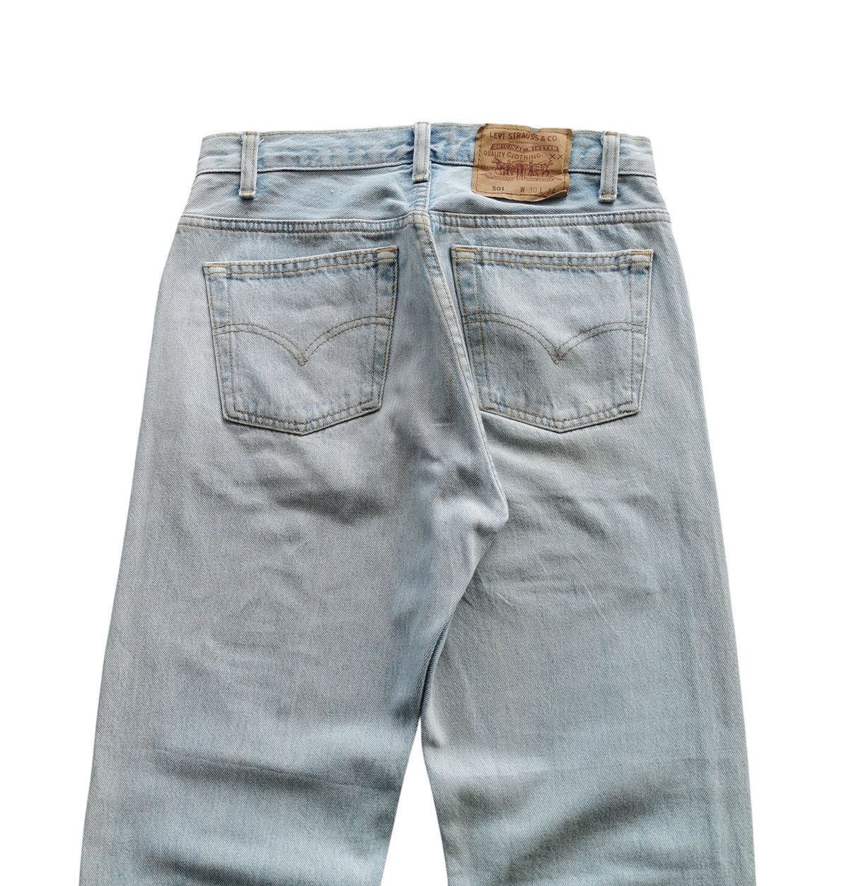 Levi's Vintage 90s levis distressed grunge jeans Size US 29 - 3 Thumbnail