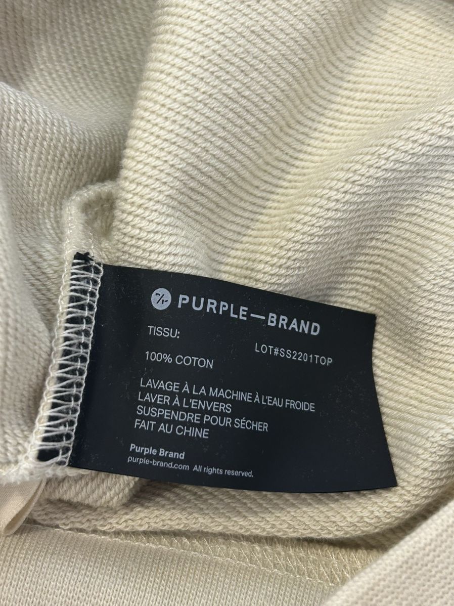 Purple Brand Purple Brand French Terry Stencil Logo Hoodie Size US M / EU 48-50 / 2 - 6 Thumbnail