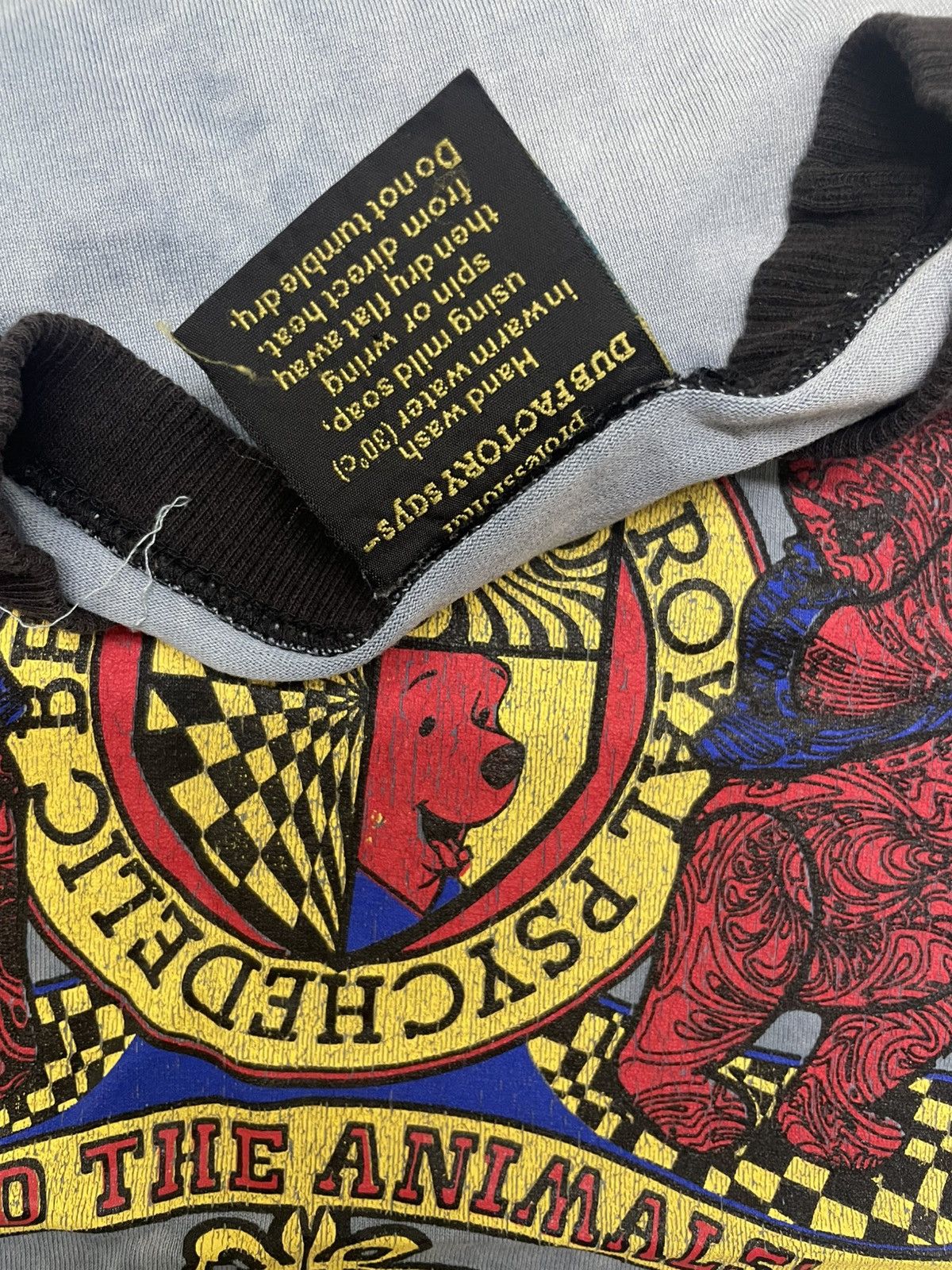 Vintage Vintage DUB FACTORY ROYAL PSYCHEDELIC BEAR TyeDie Tees Size US L / EU 52-54 / 3 - 4 Thumbnail