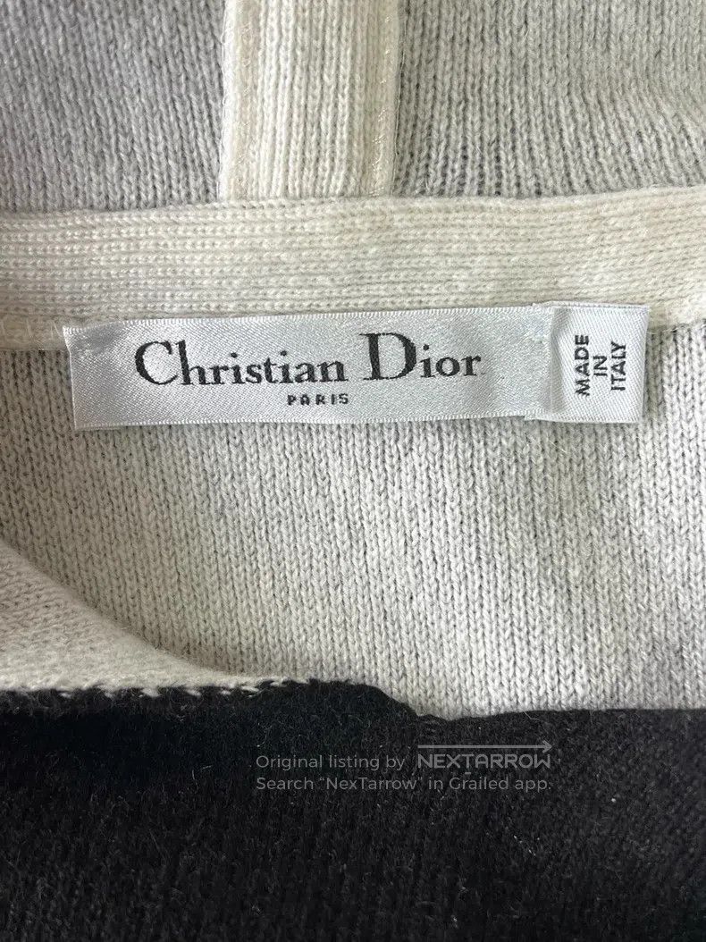 Dior Dior Hooded knitted long sleeves Size M / US 6-8 / IT 42-44 - 6 Thumbnail